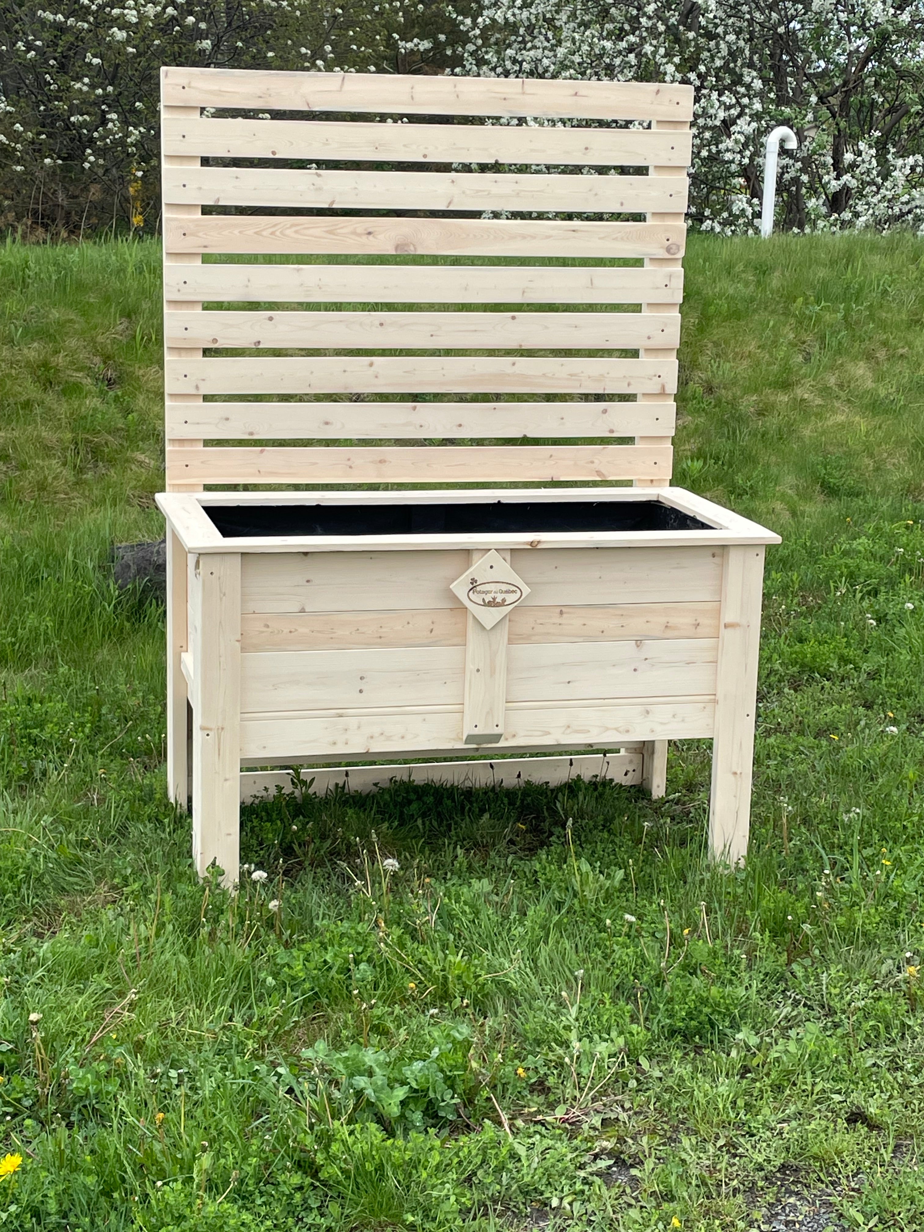 Bac à jardin collection rustique intimité (standard) – Potager du