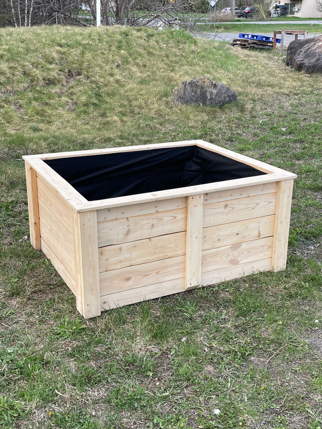 Bac au sol collection rustique (standard large)