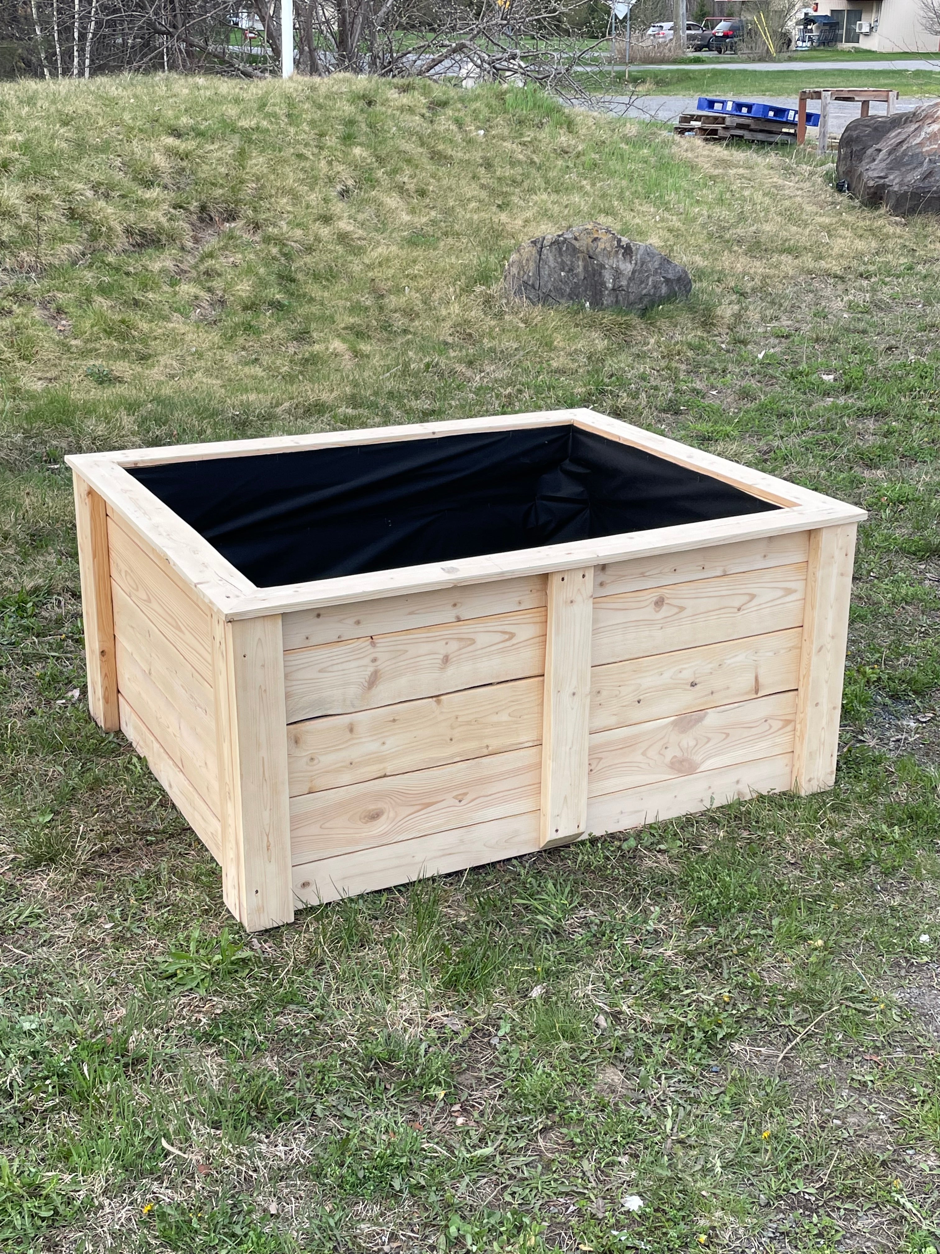 Bac au sol collection rustique (standard large)