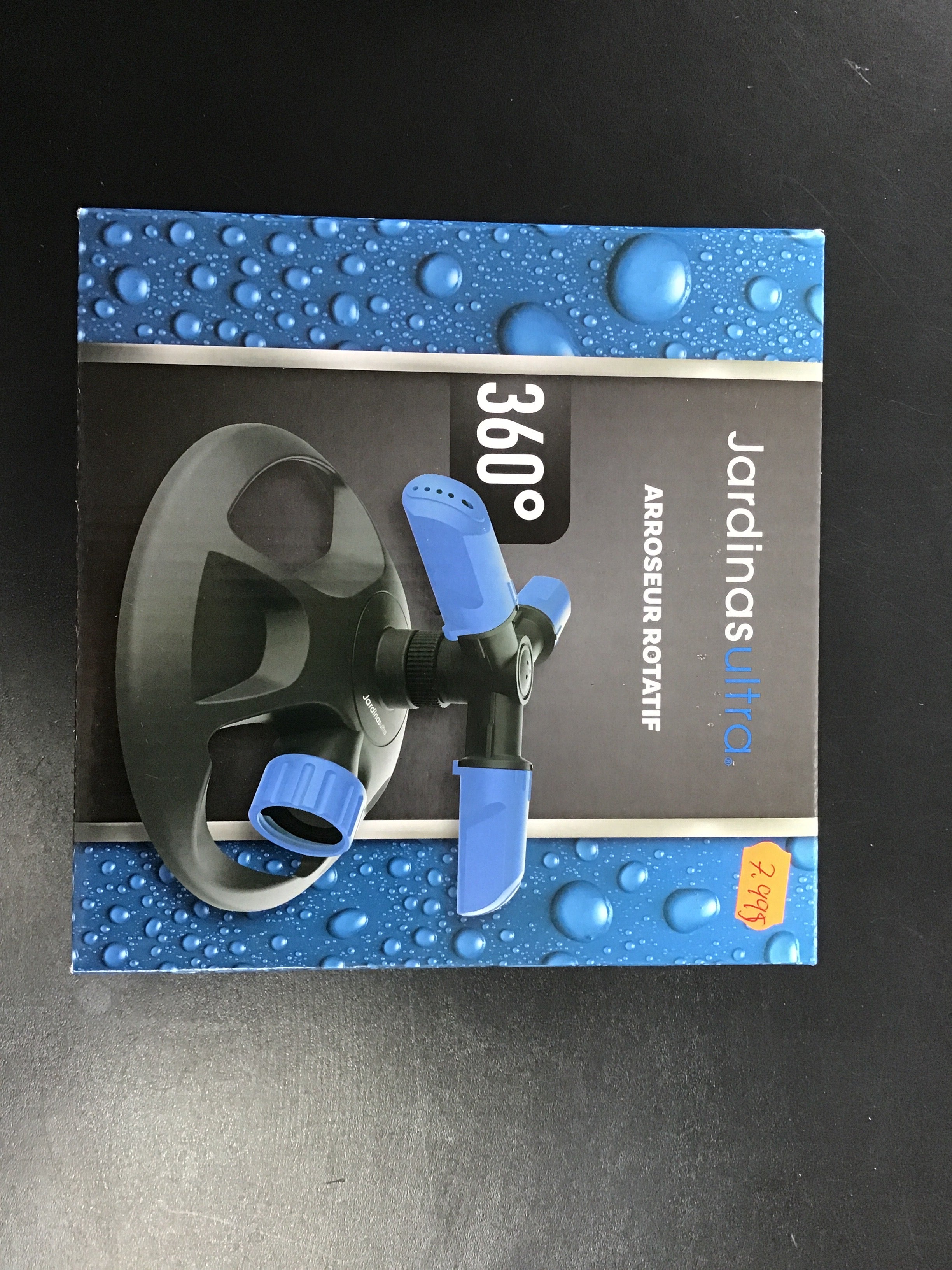 Arroseur rotatif 360