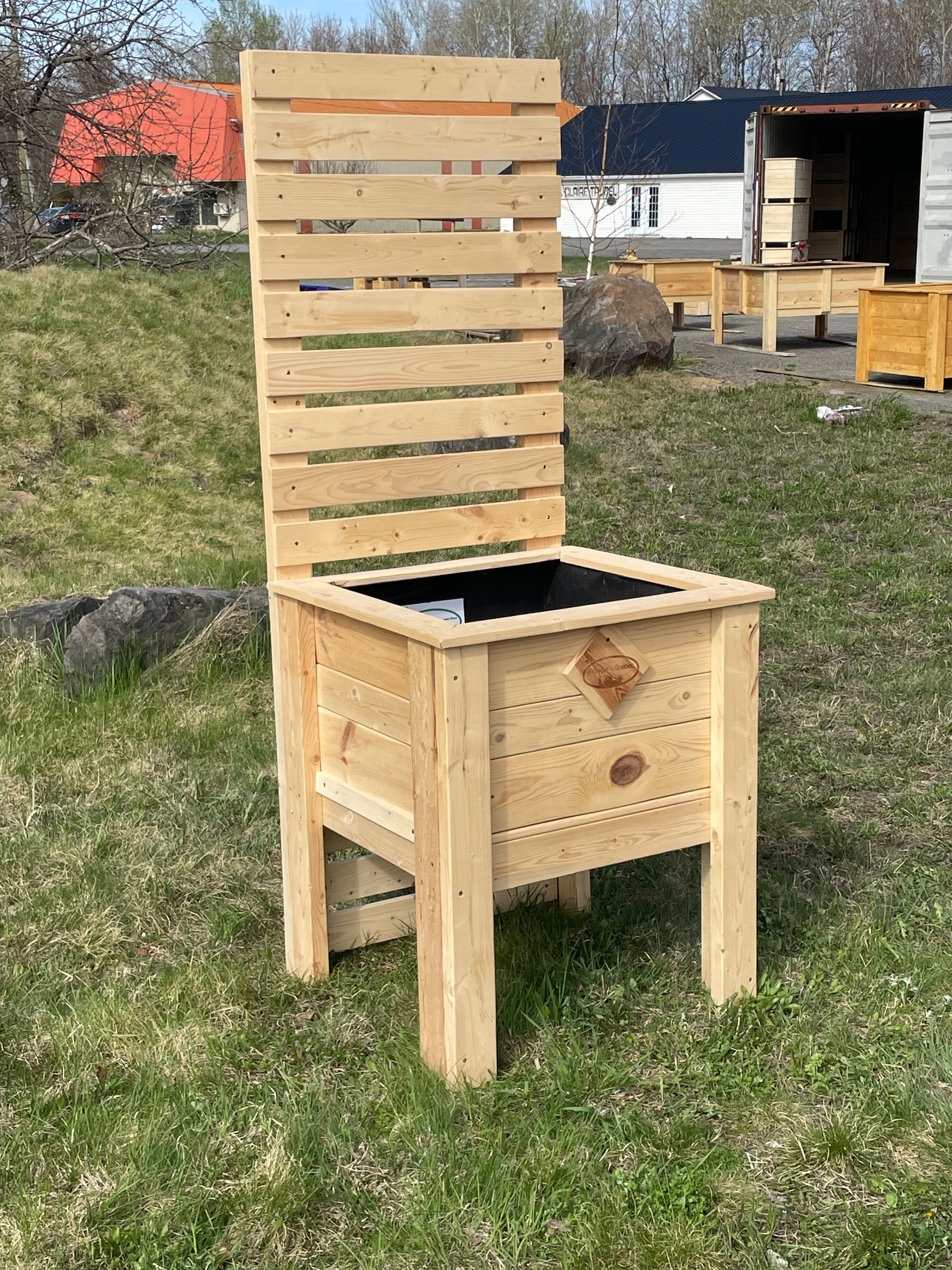 Bac à jardin collection rustique intimité (petit)