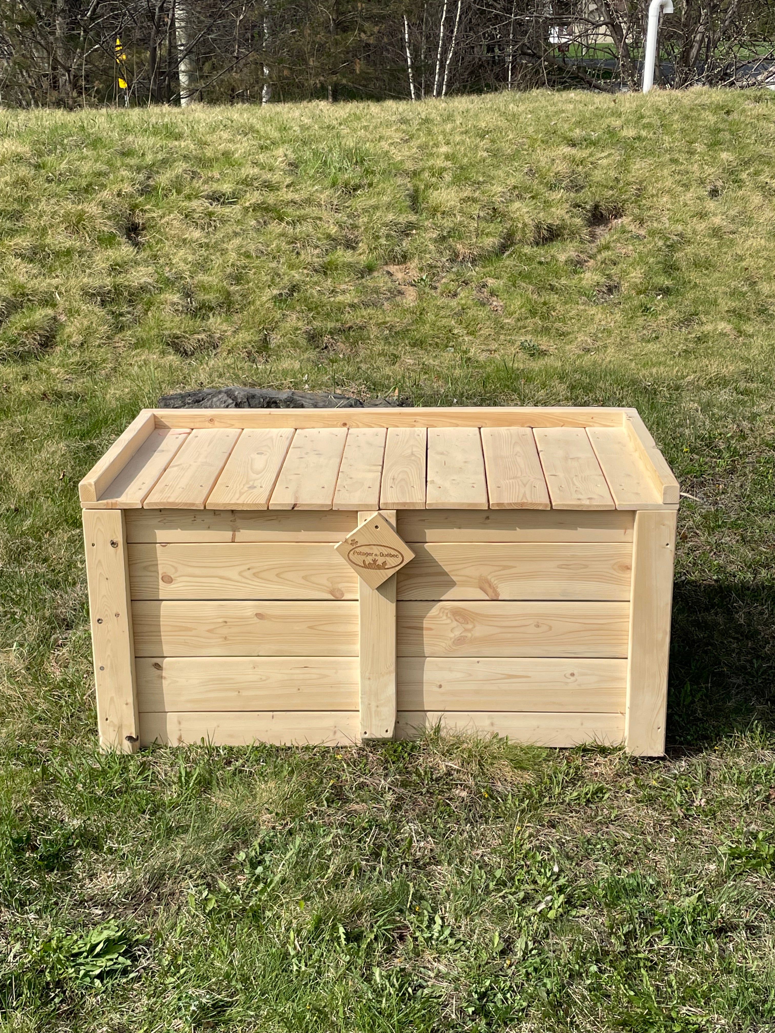 Banc / Bac de rangement collection rustique (standard)