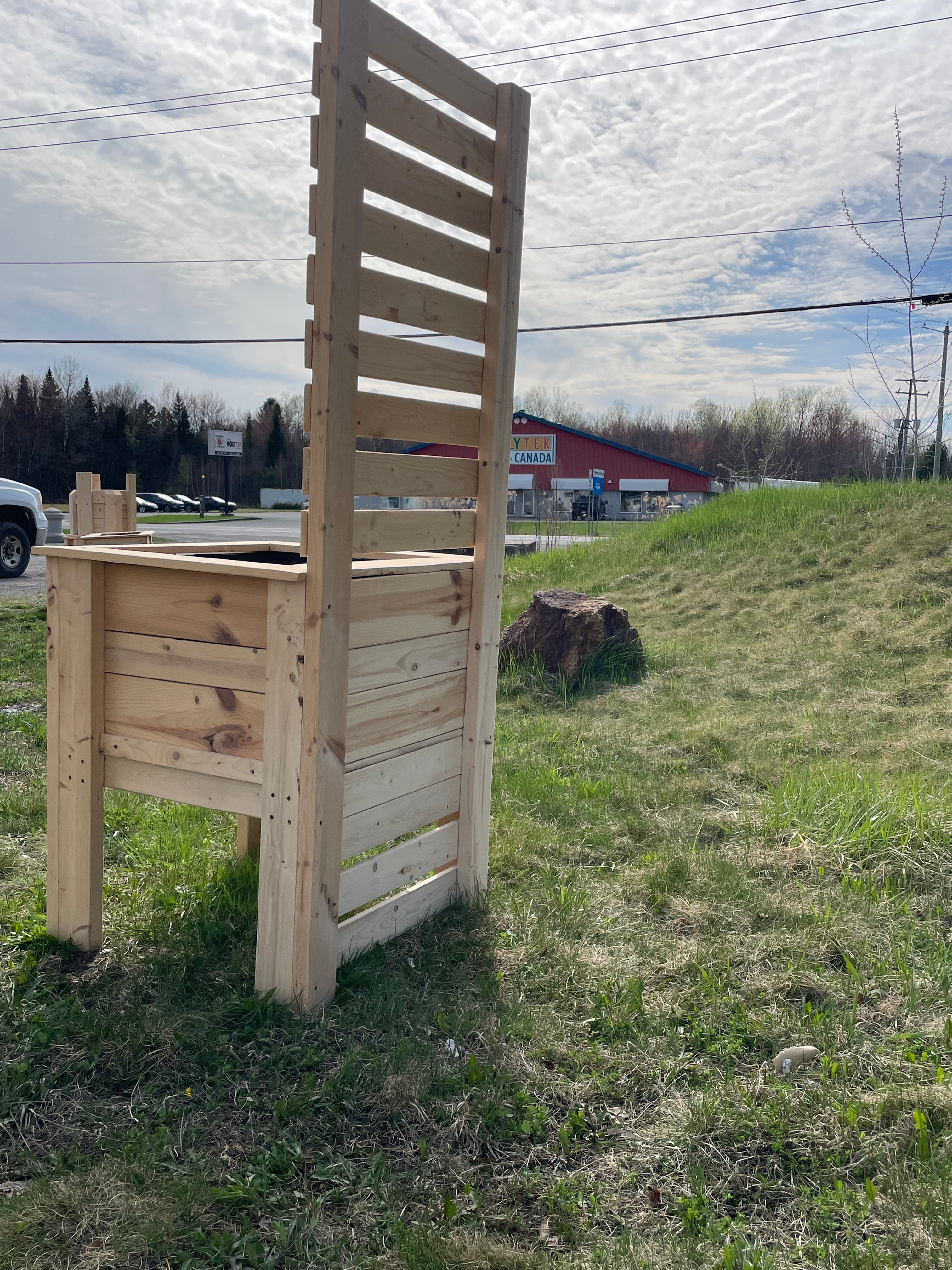 Bac à jardin collection rustique intimité (petit)