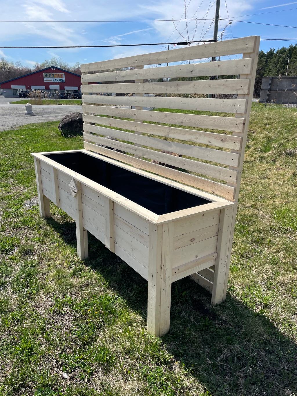 Bac à jardin collection rustique intimité (très grand)