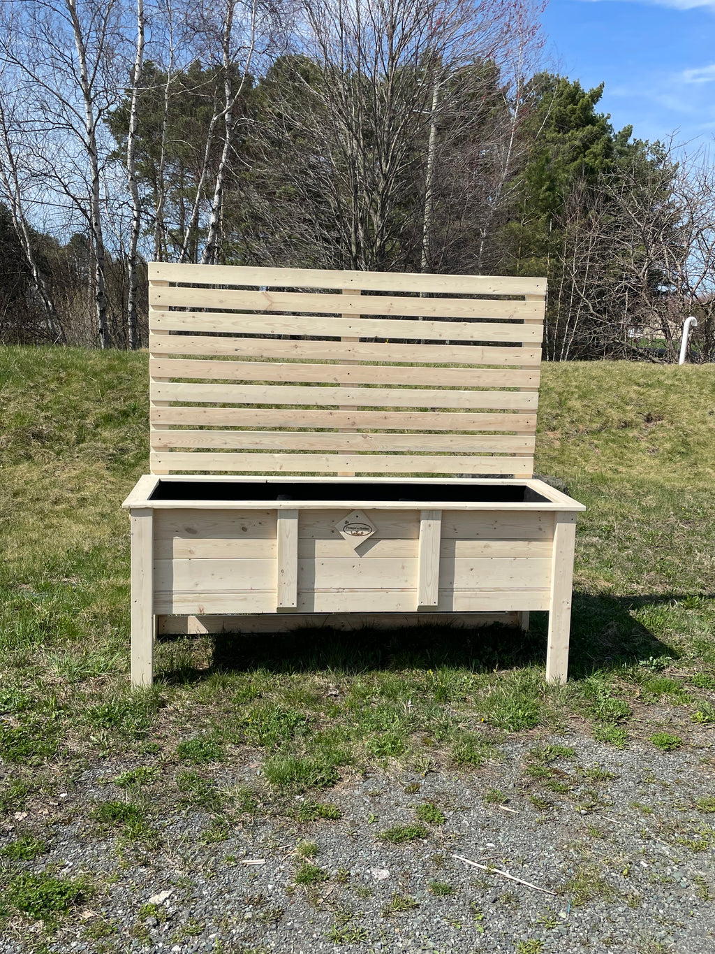 Bac à jardin collection rustique intimité (grand)