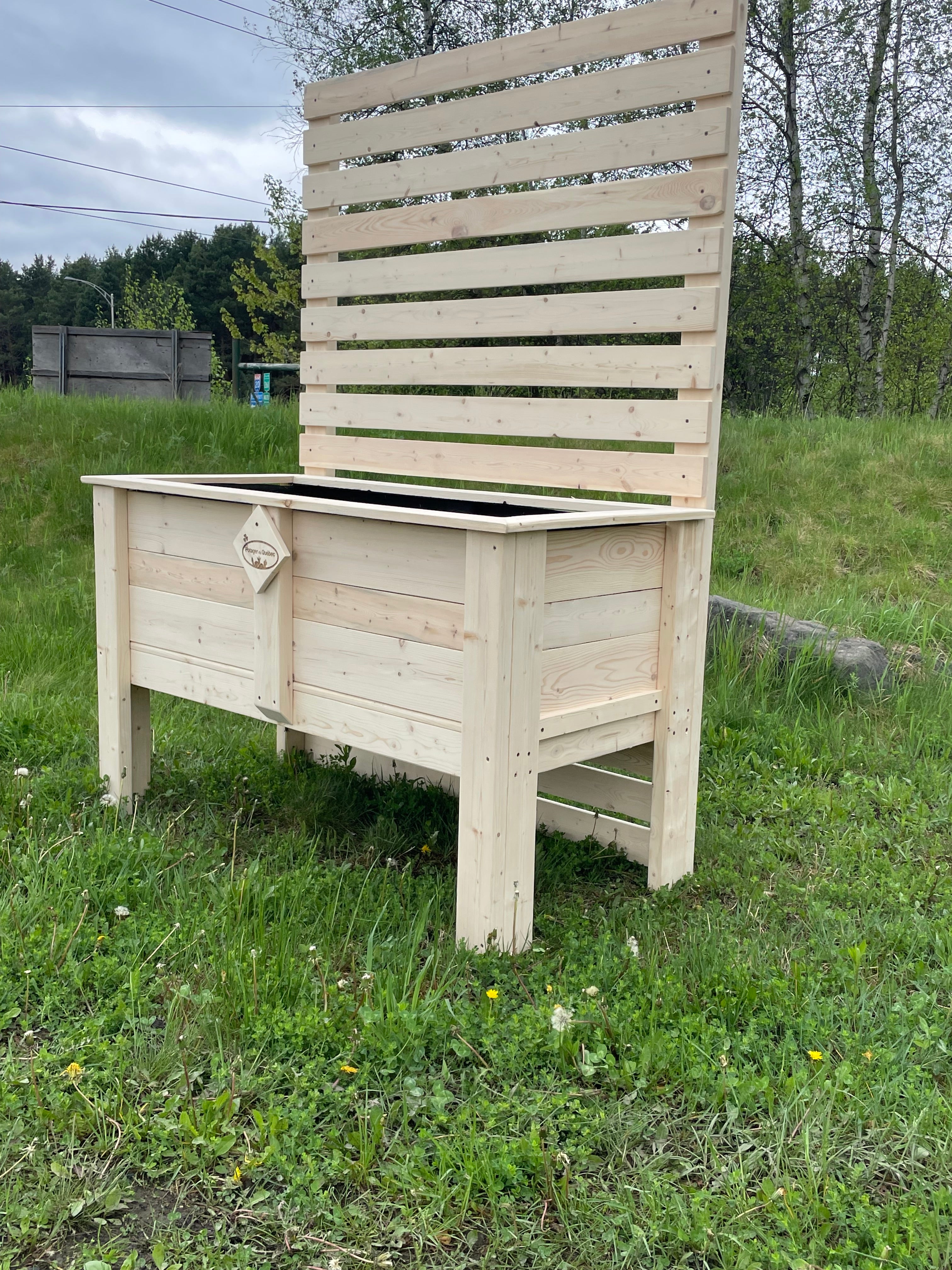 Bac à jardin collection rustique intimité (standard)