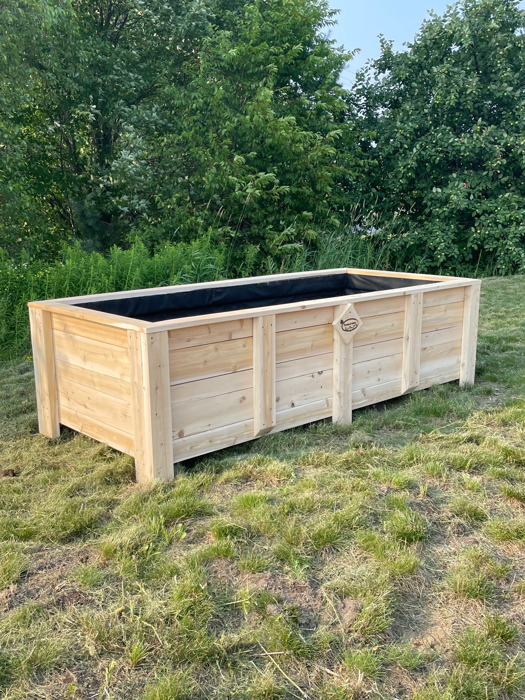 Bac au sol avec patte collection rustique (très grand large)