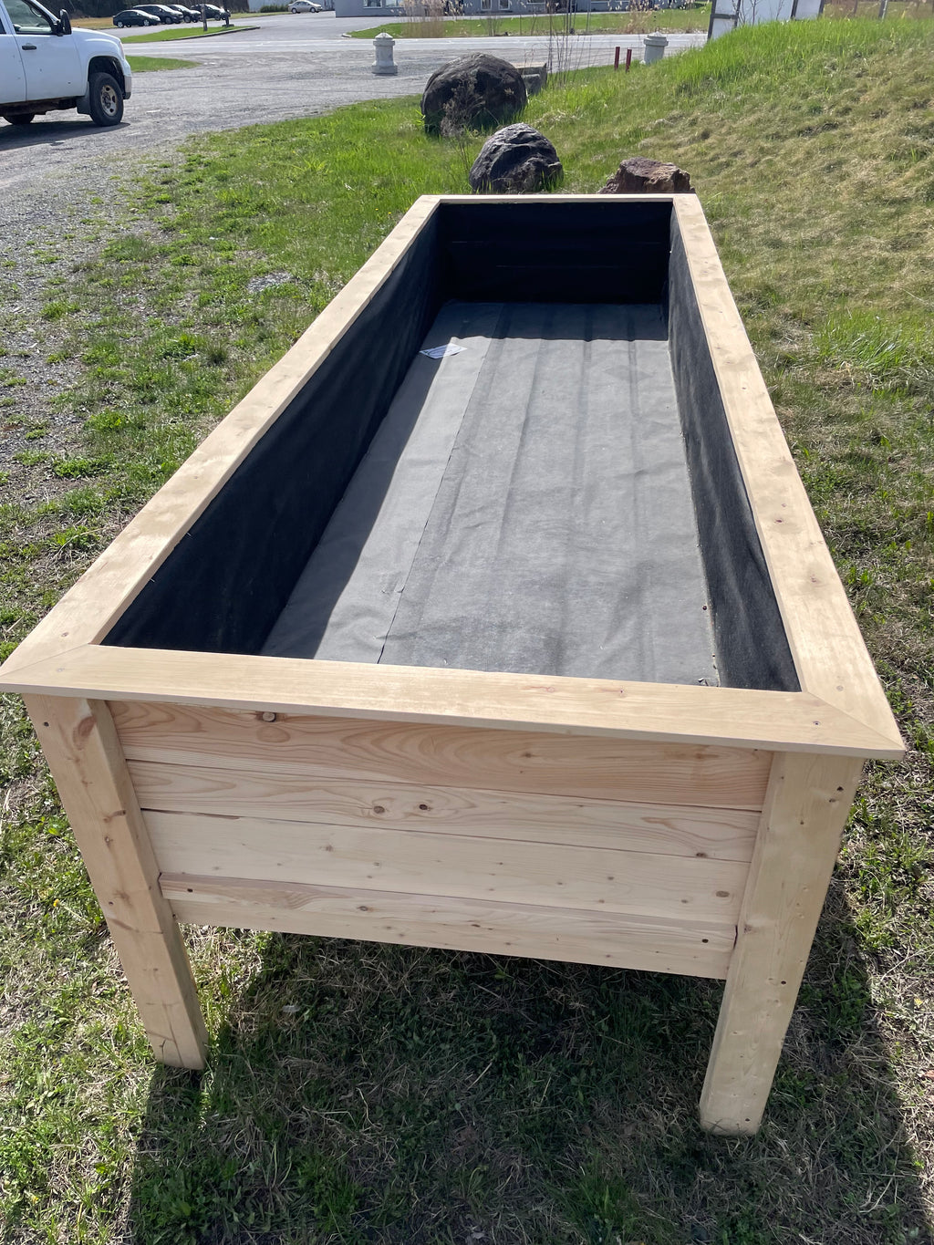 Bac à jardin collection rustique (large énorme)