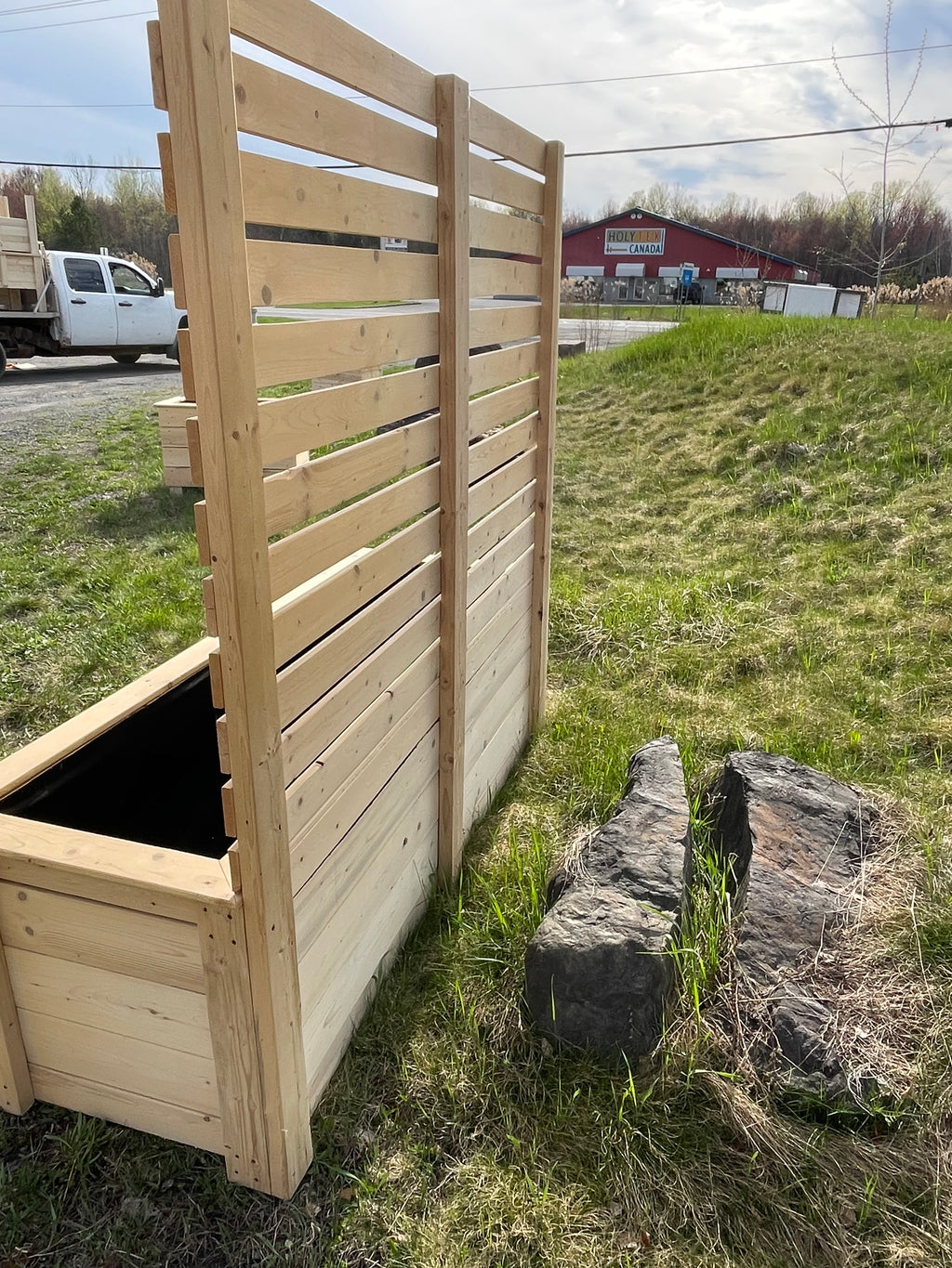 Bac au sol collection rustique intimité (grand)