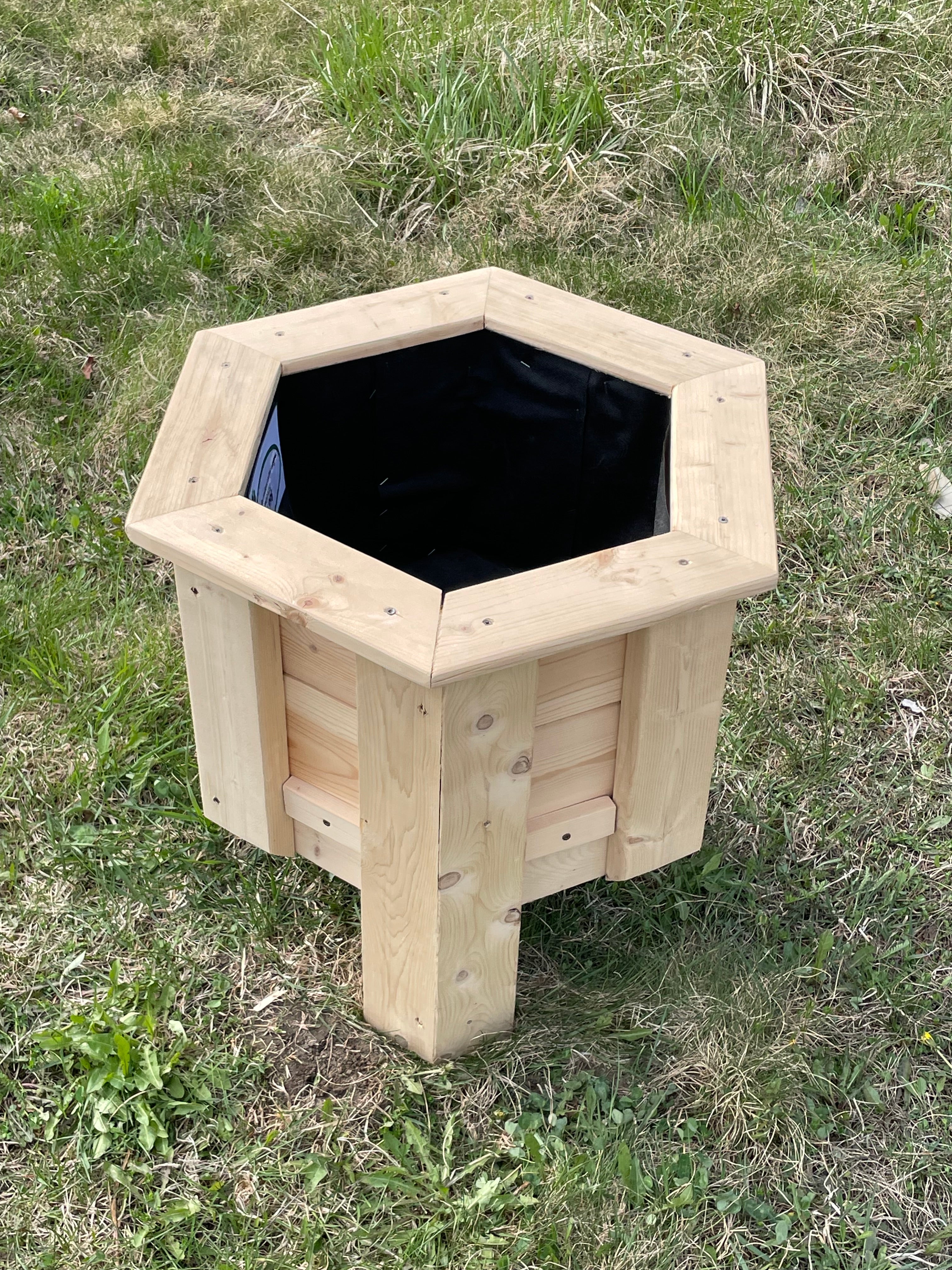 Bac à jardin collection enfants (hexagone)