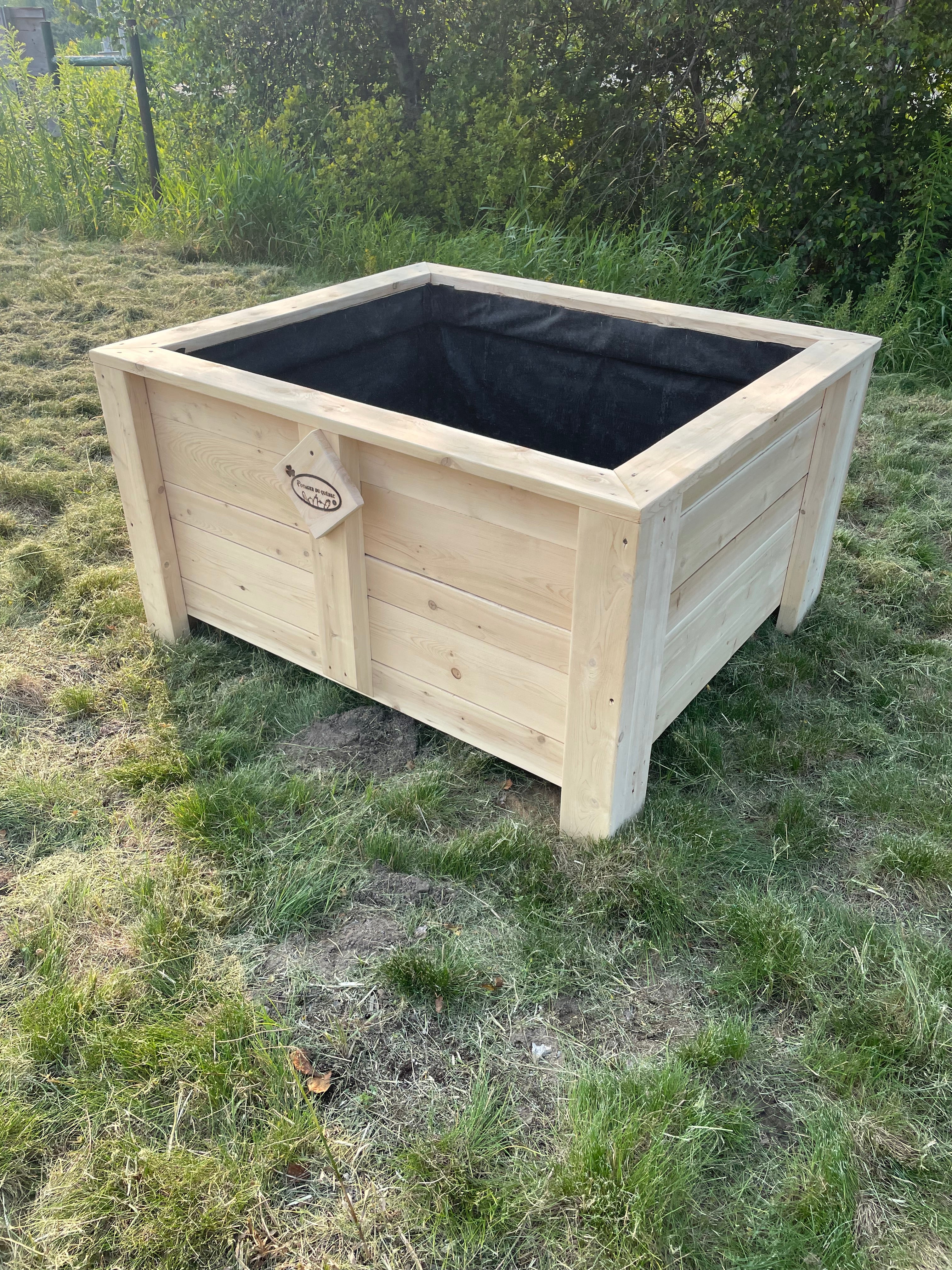 Bac au sol avec patte collection rustique (standard large)