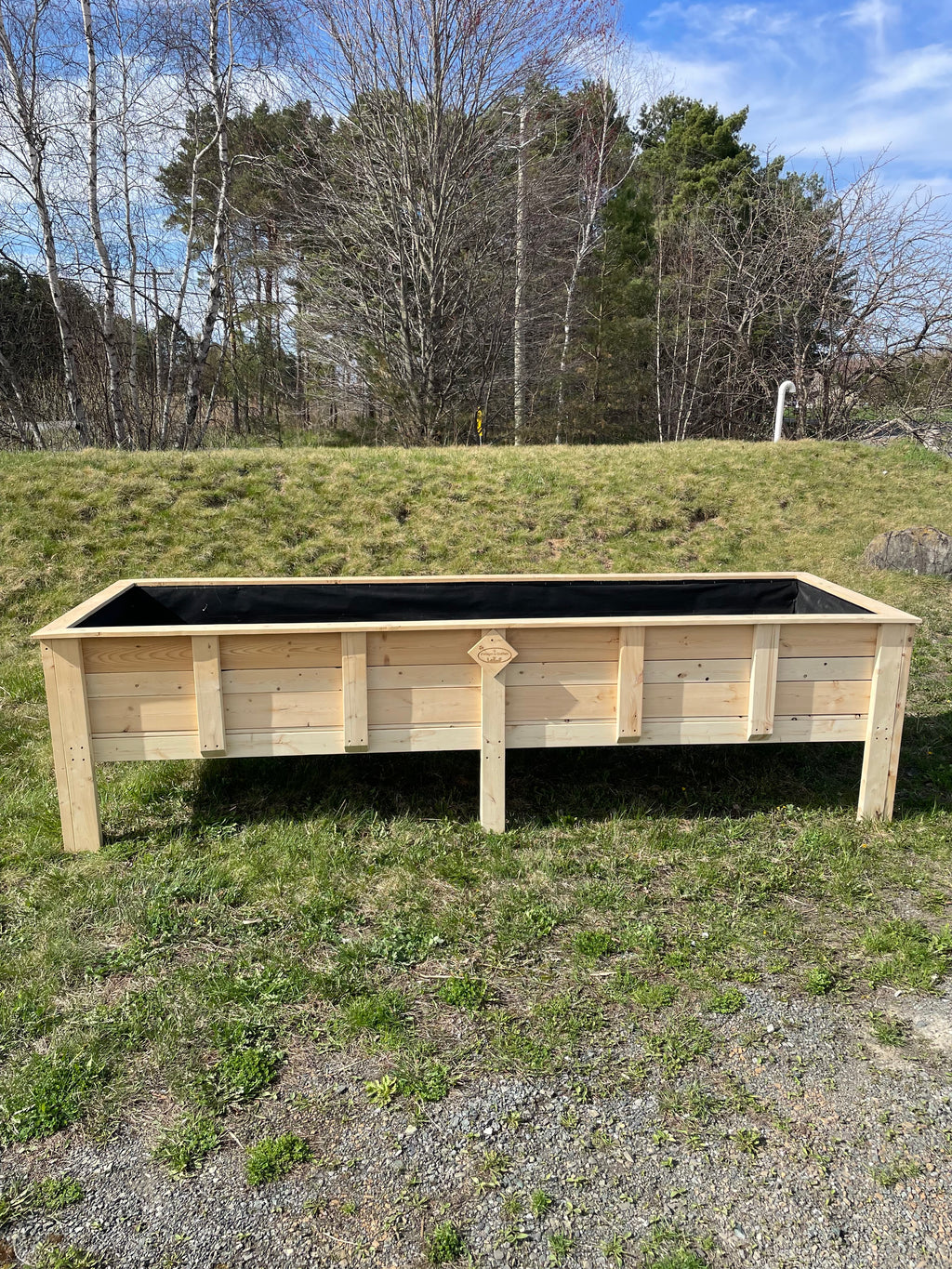 Bac à jardin collection rustique (large énorme)