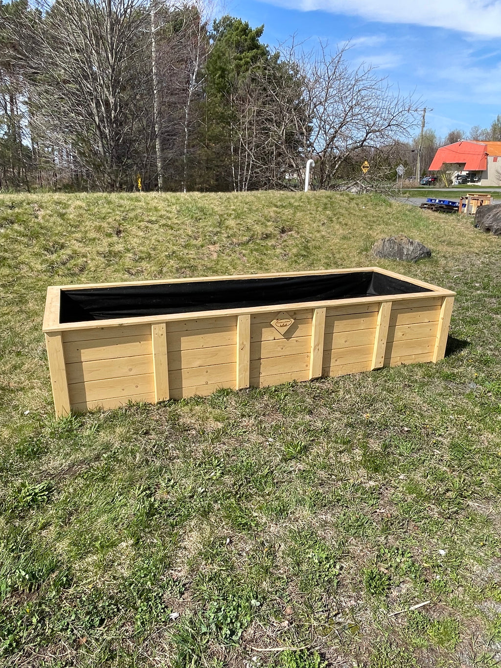 Bac au sol collection rustique (énorme large)