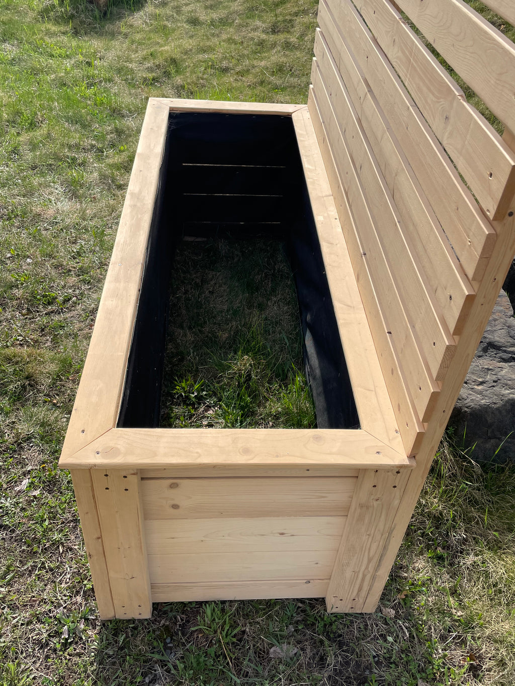 Bac au sol collection rustique intimité (grand)