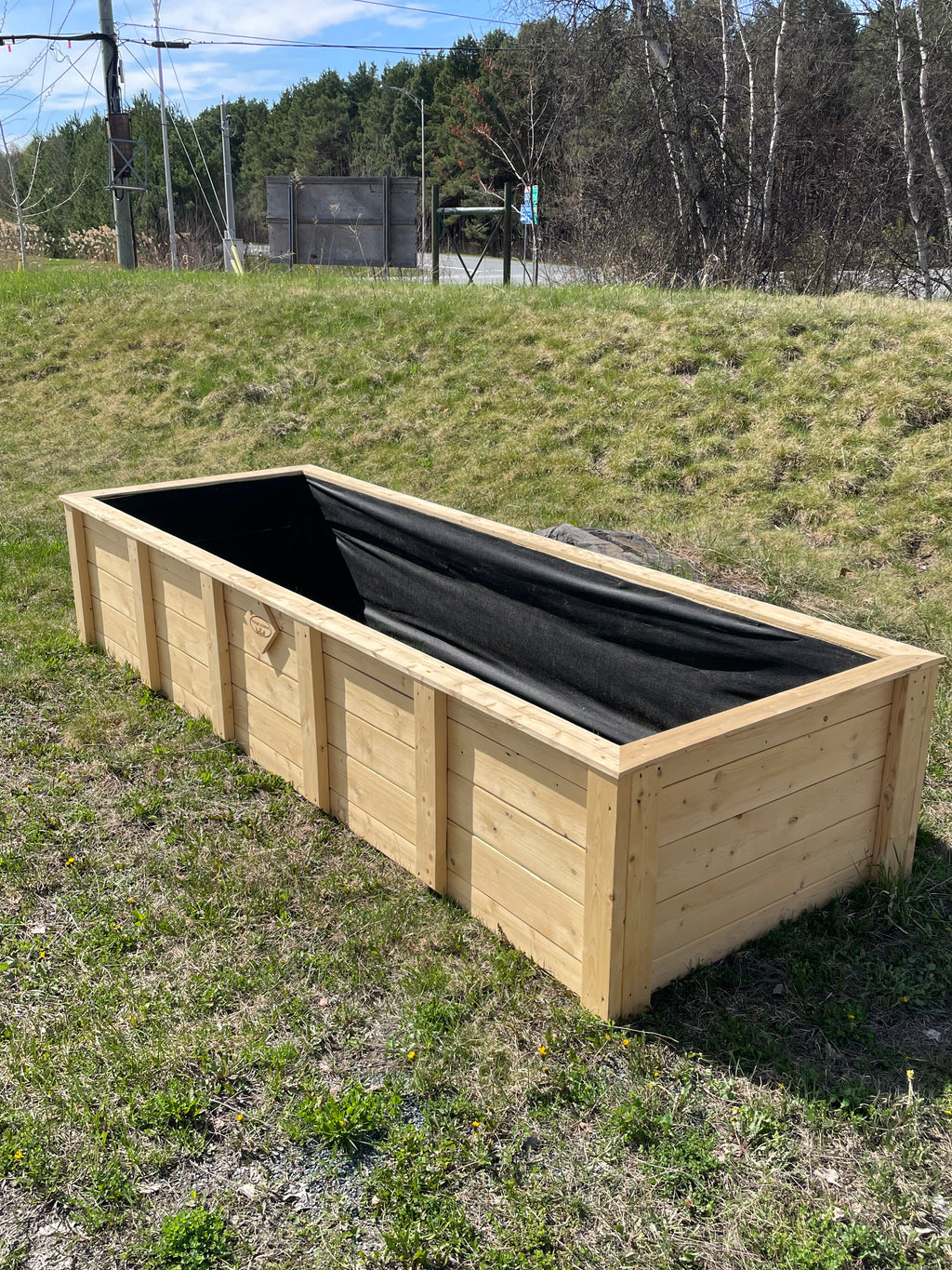 Bac au sol collection rustique (énorme large)