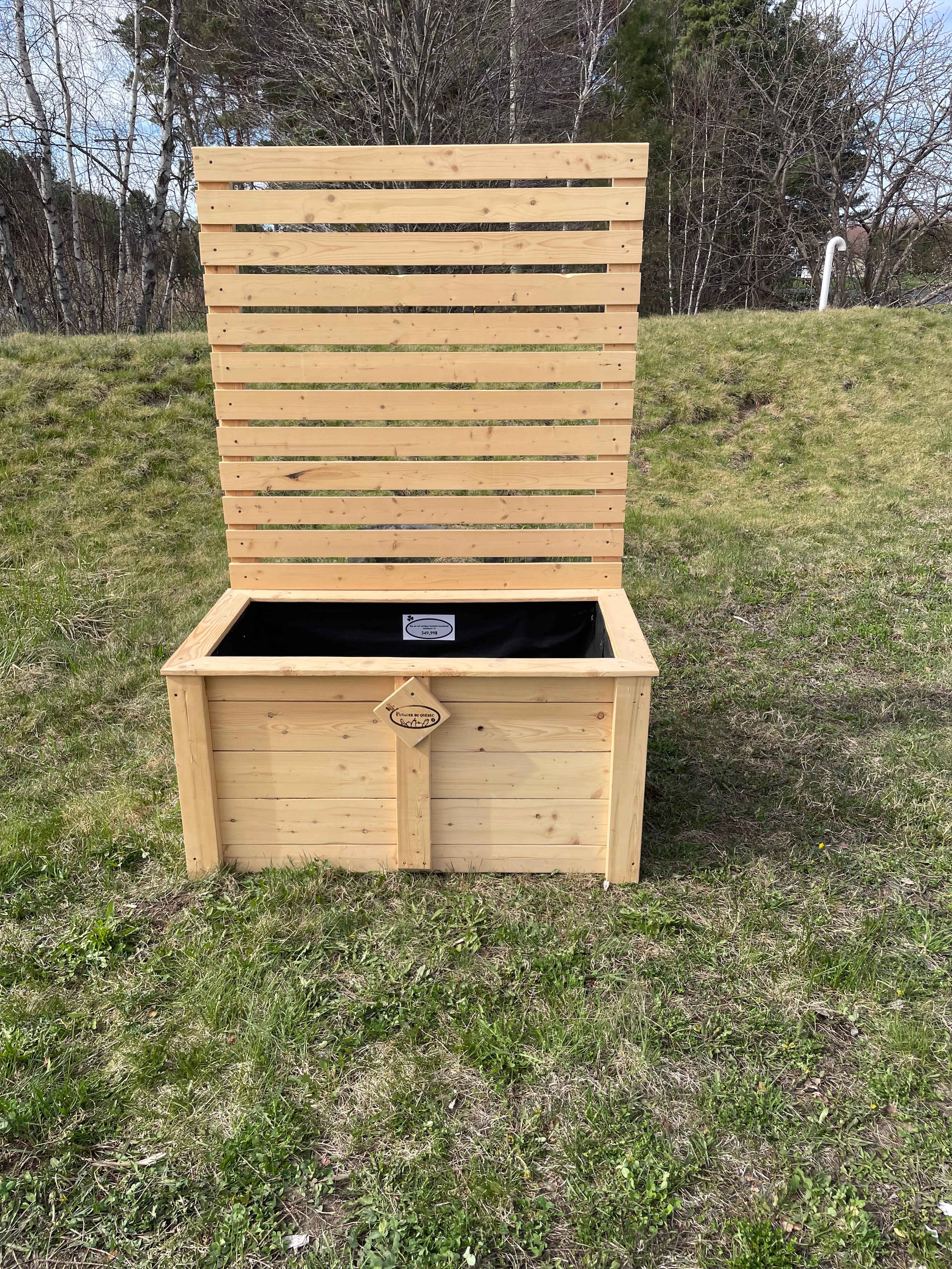 Bacs et jardiniA¨res Terrace Garden Bed 44.5 x 16.5 x 11.5 | Raised Garden Beds