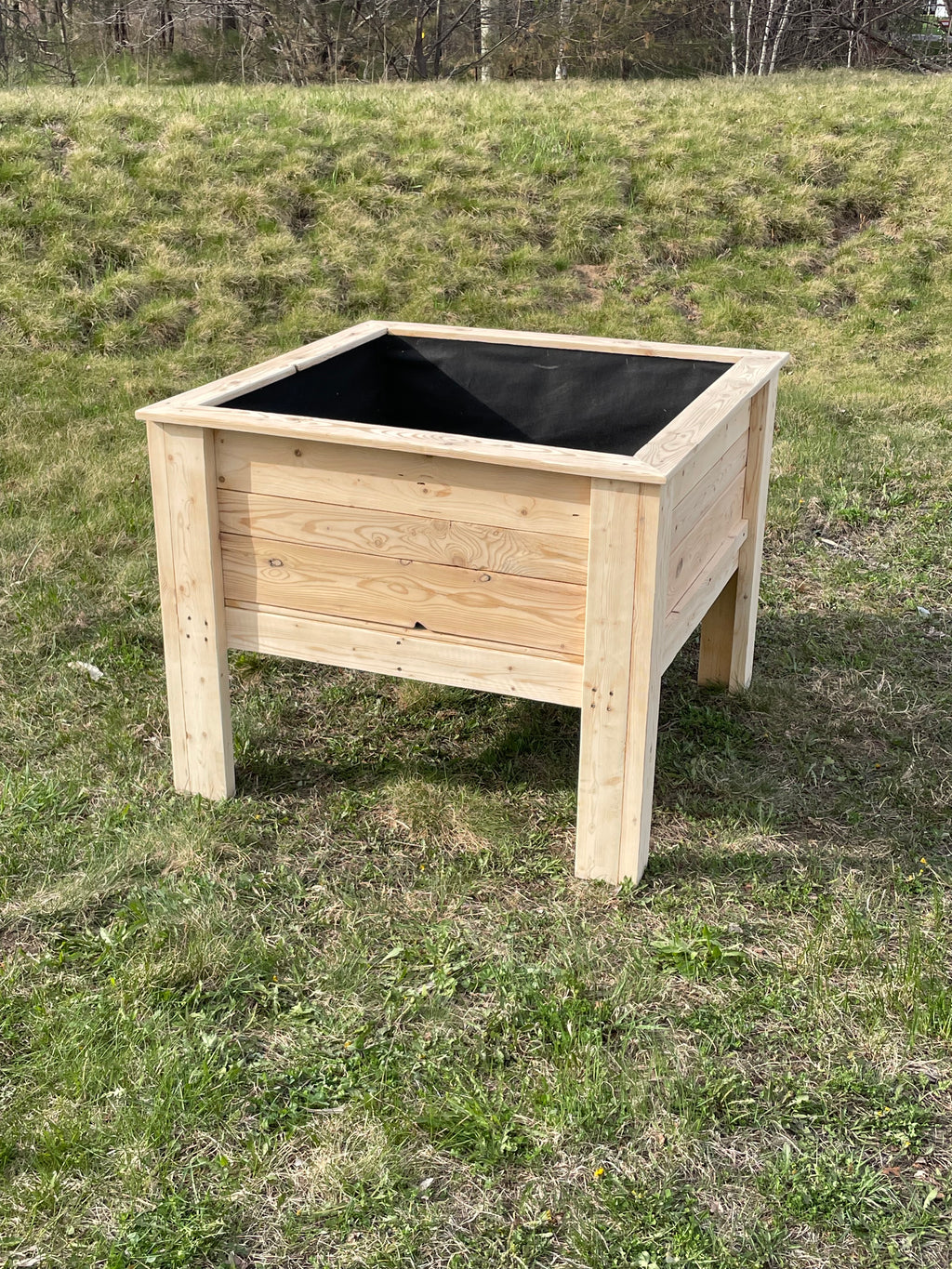 Bac à jardin collection rustique (moyen carré)