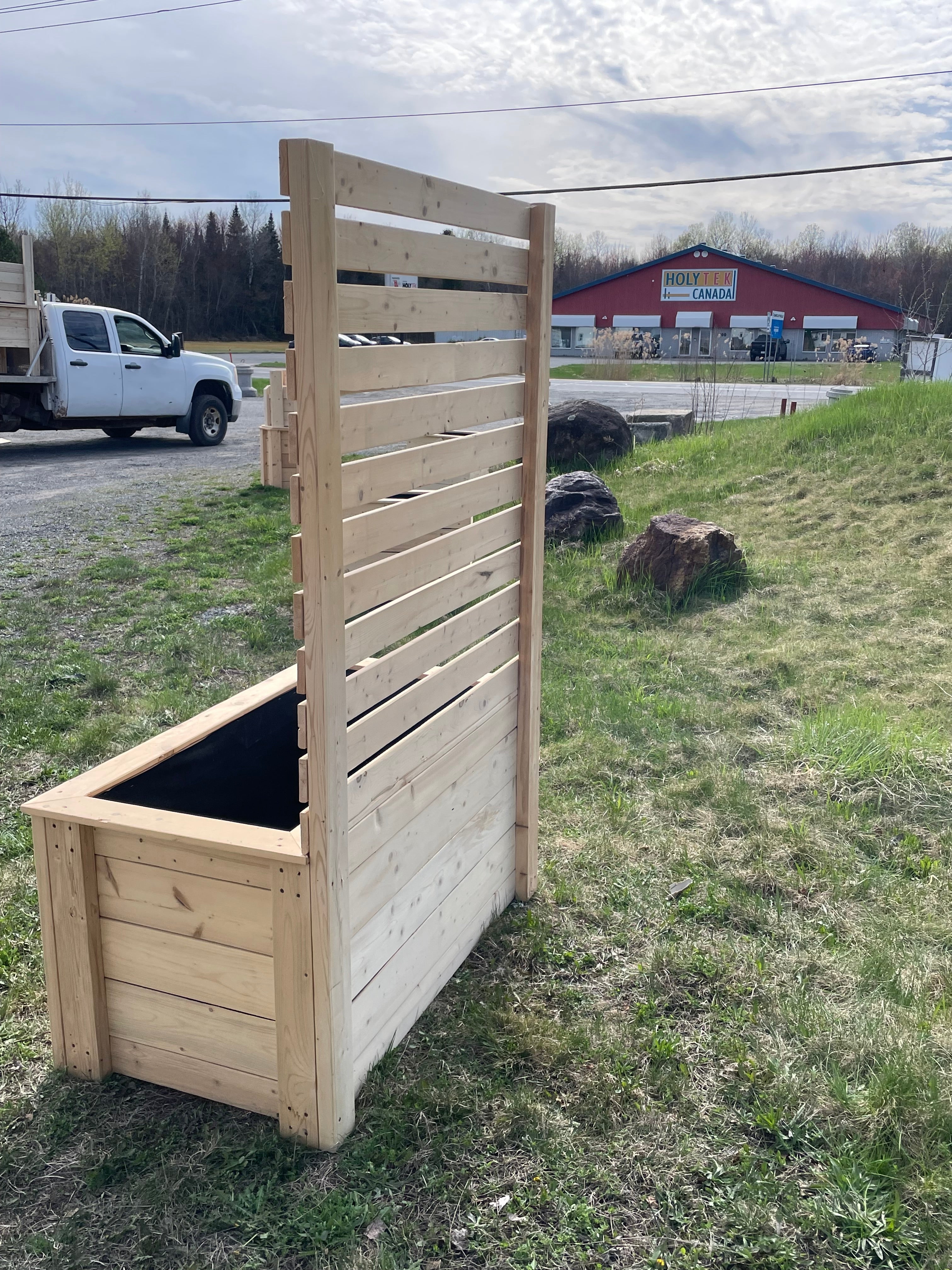 Bac au sol collection rustique intimité (standard)