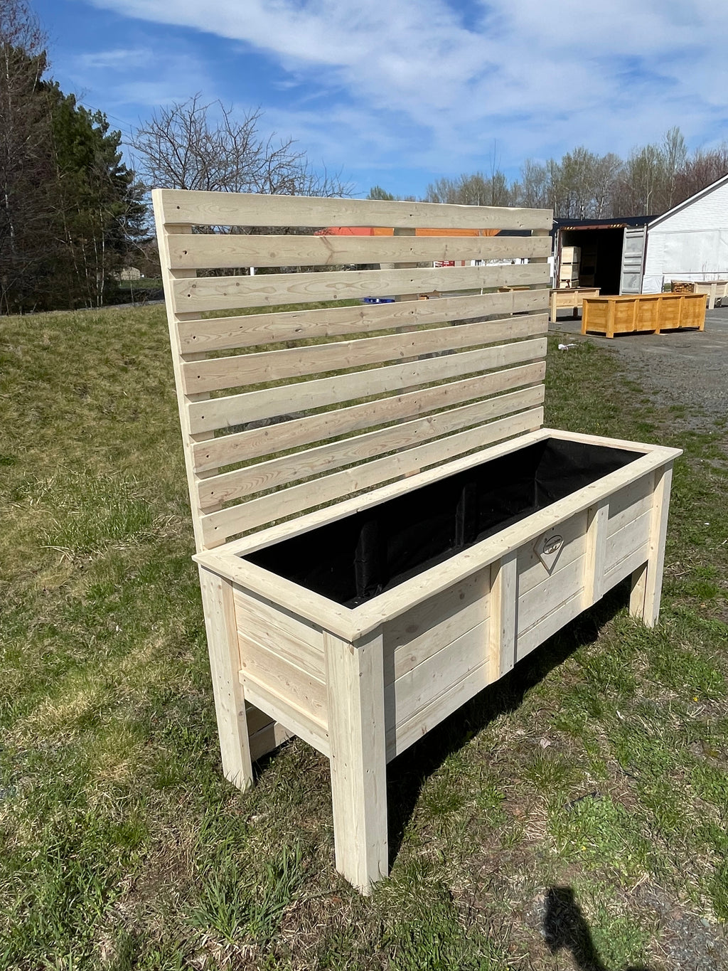 Bac à jardin collection rustique intimité (grand)