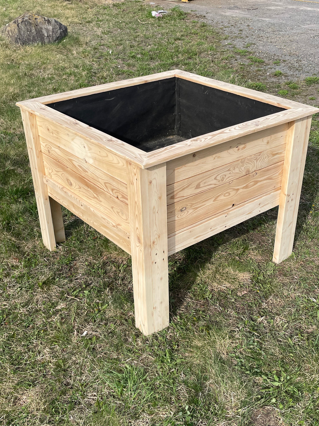 Bac à jardin collection rustique (moyen carré)