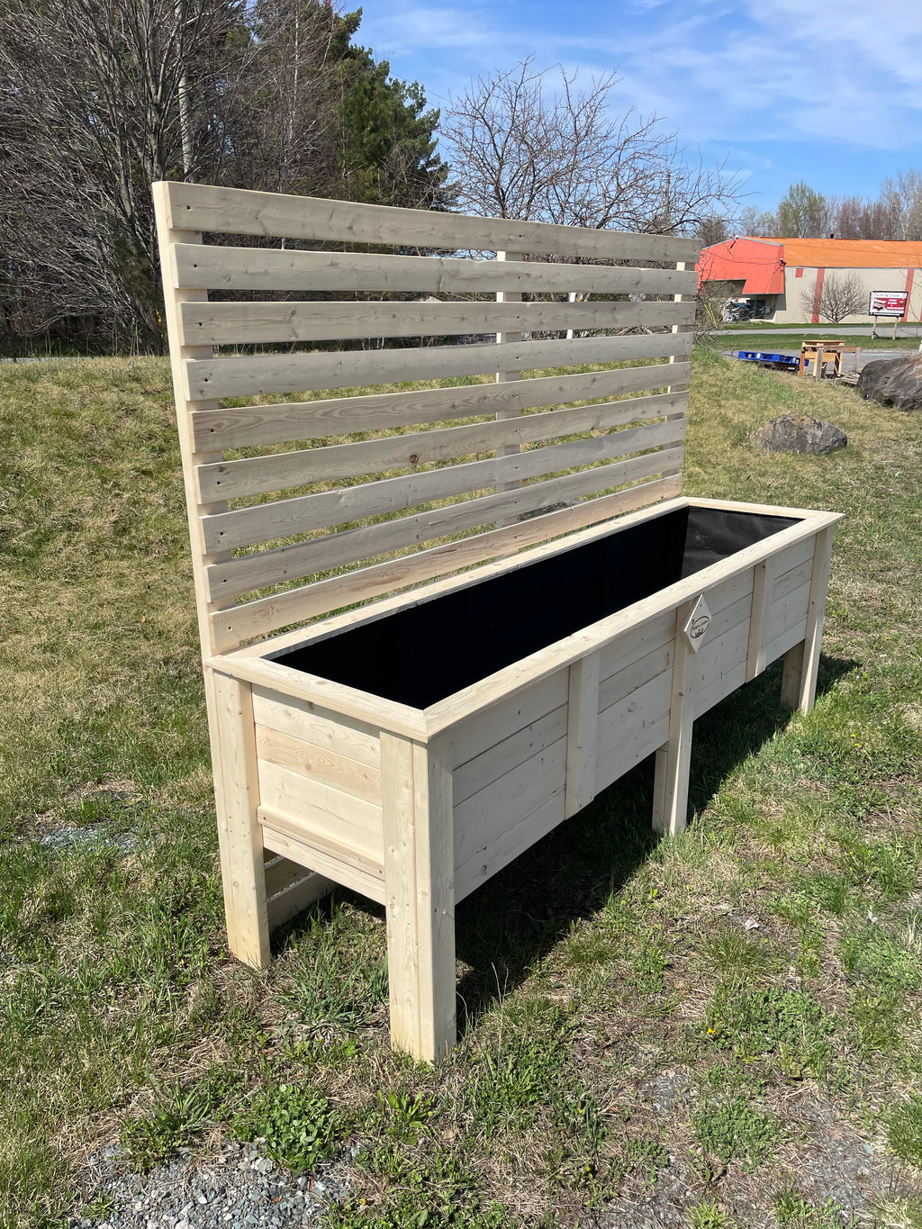 Bac à jardin collection rustique intimité (très grand)