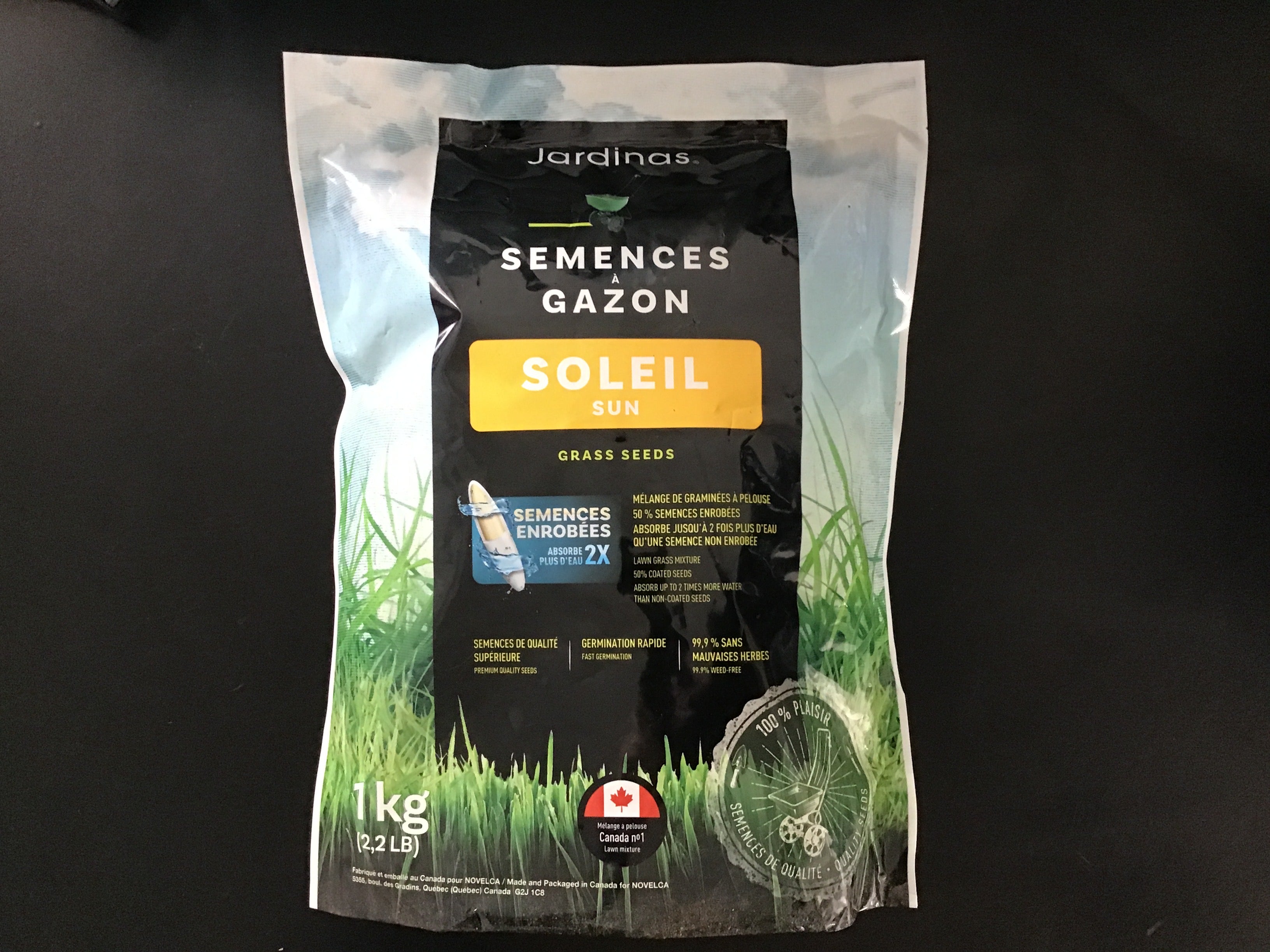 Semence à gazon Soleil 1Kg