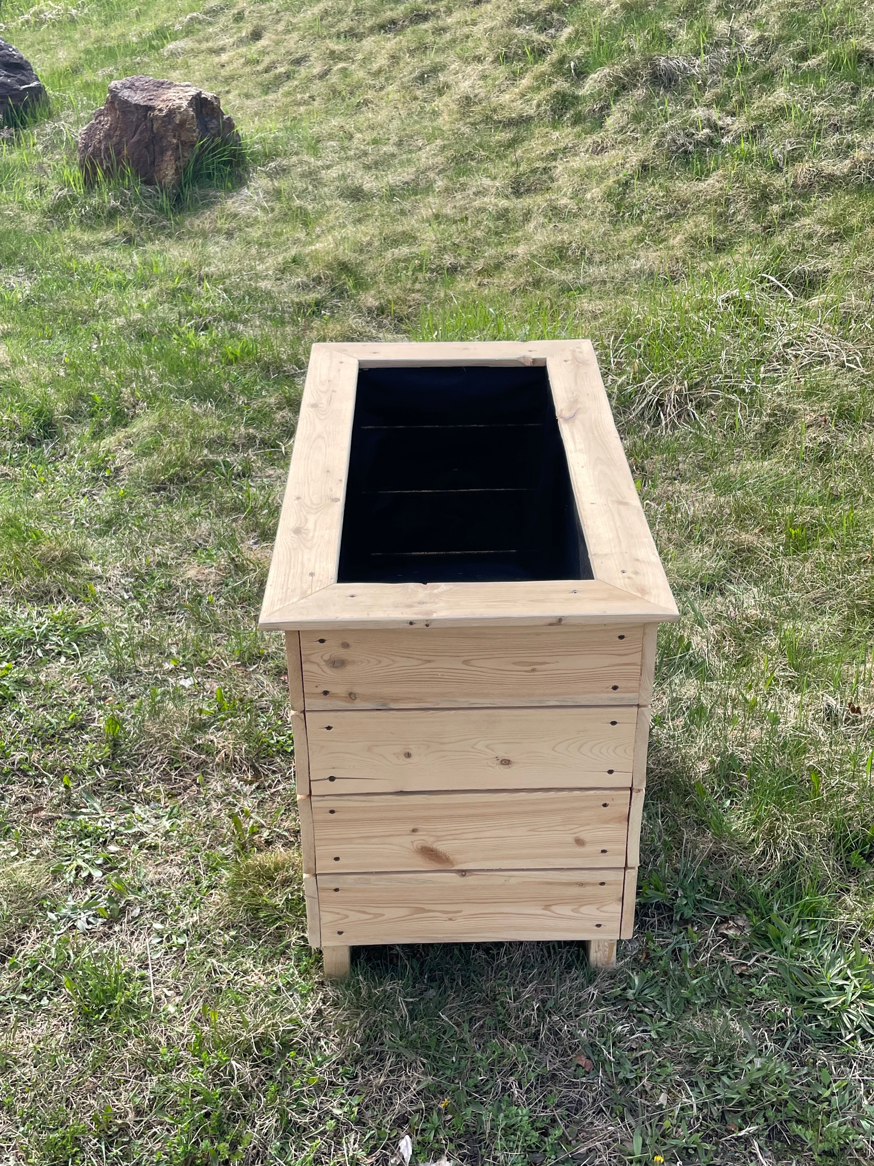 Bac à jardin de ville collection bloc (moyen)