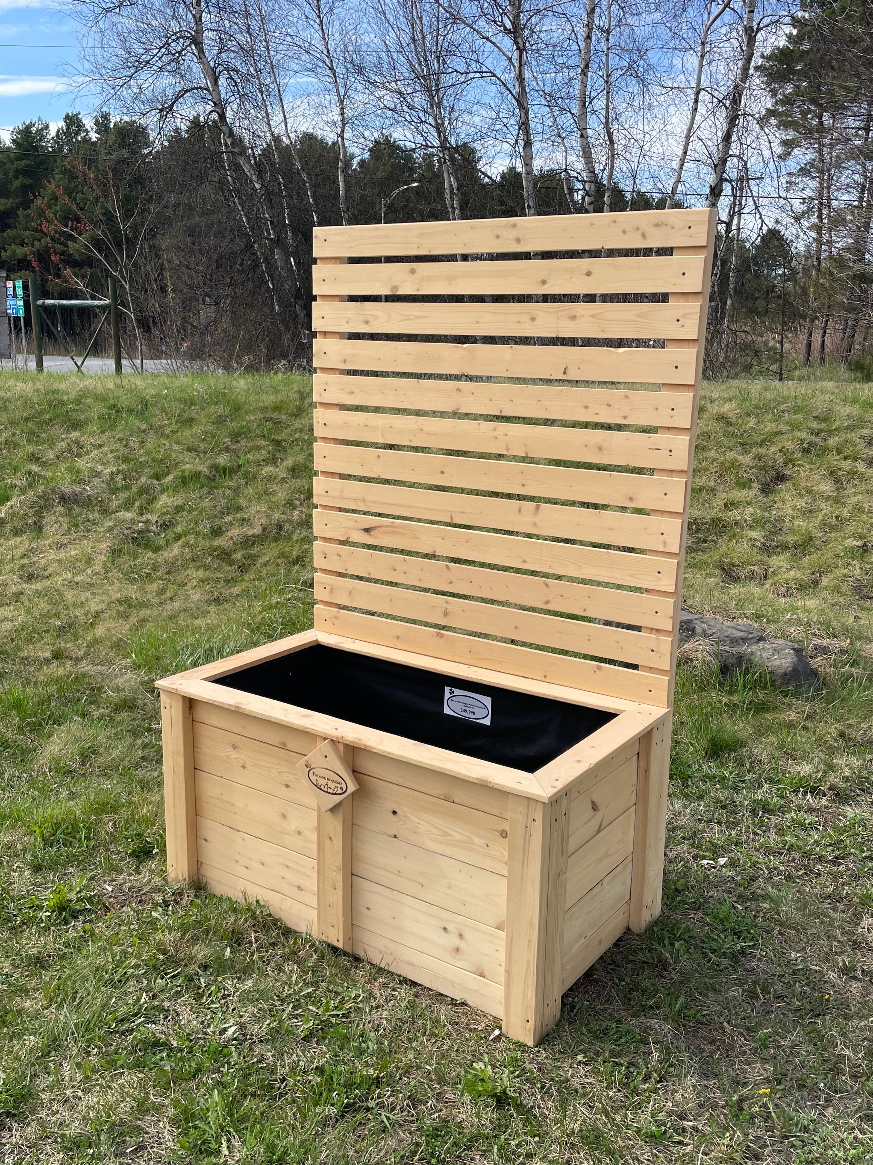 Bac au sol collection rustique intimité (standard)