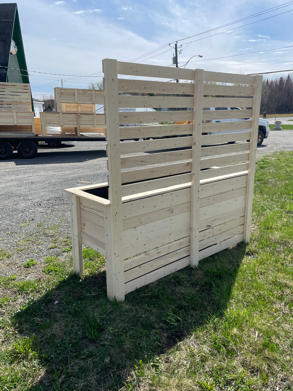 Bac à jardin collection rustique intimité (grand)