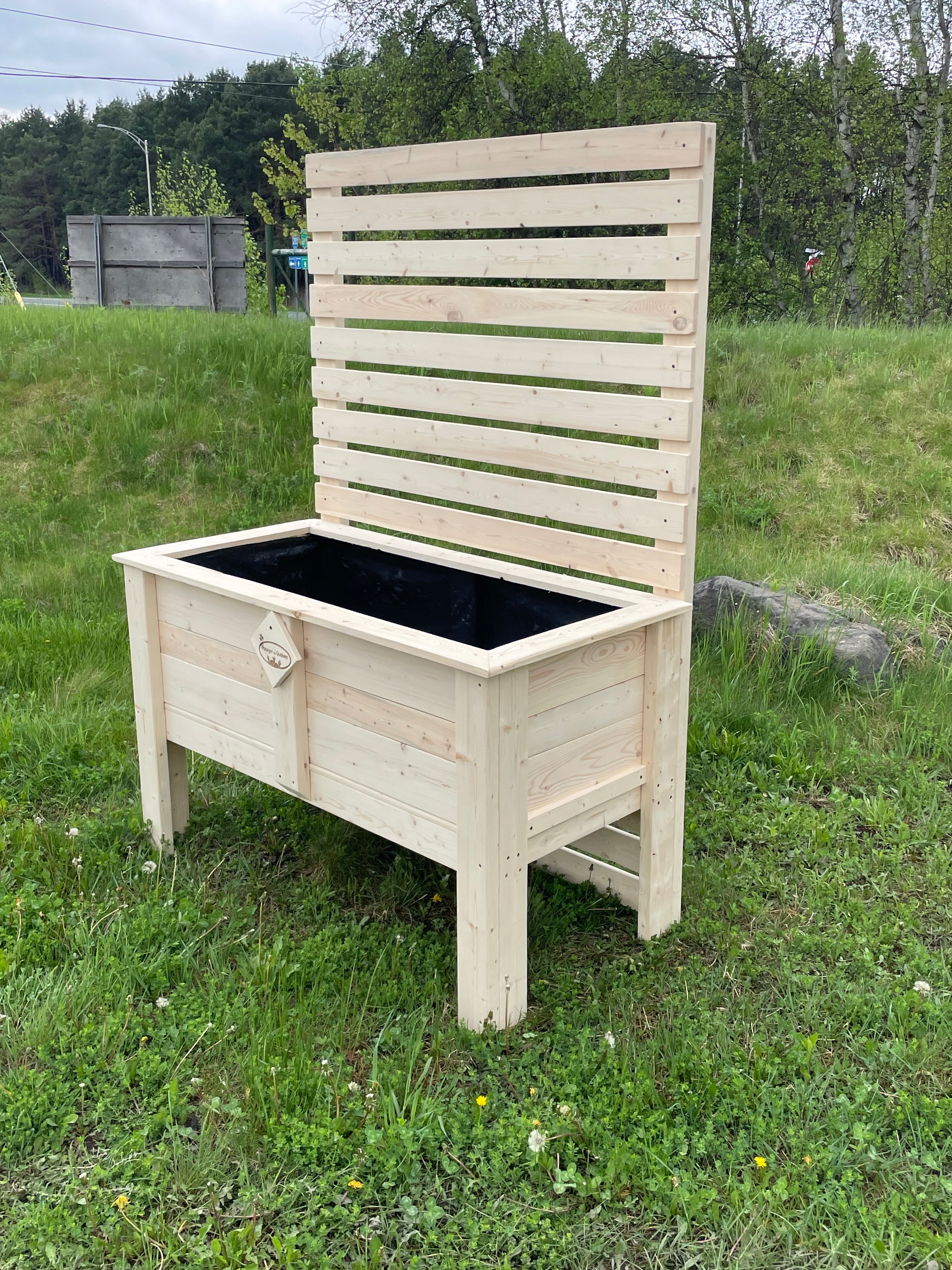 Bac à jardin collection rustique intimité (standard)