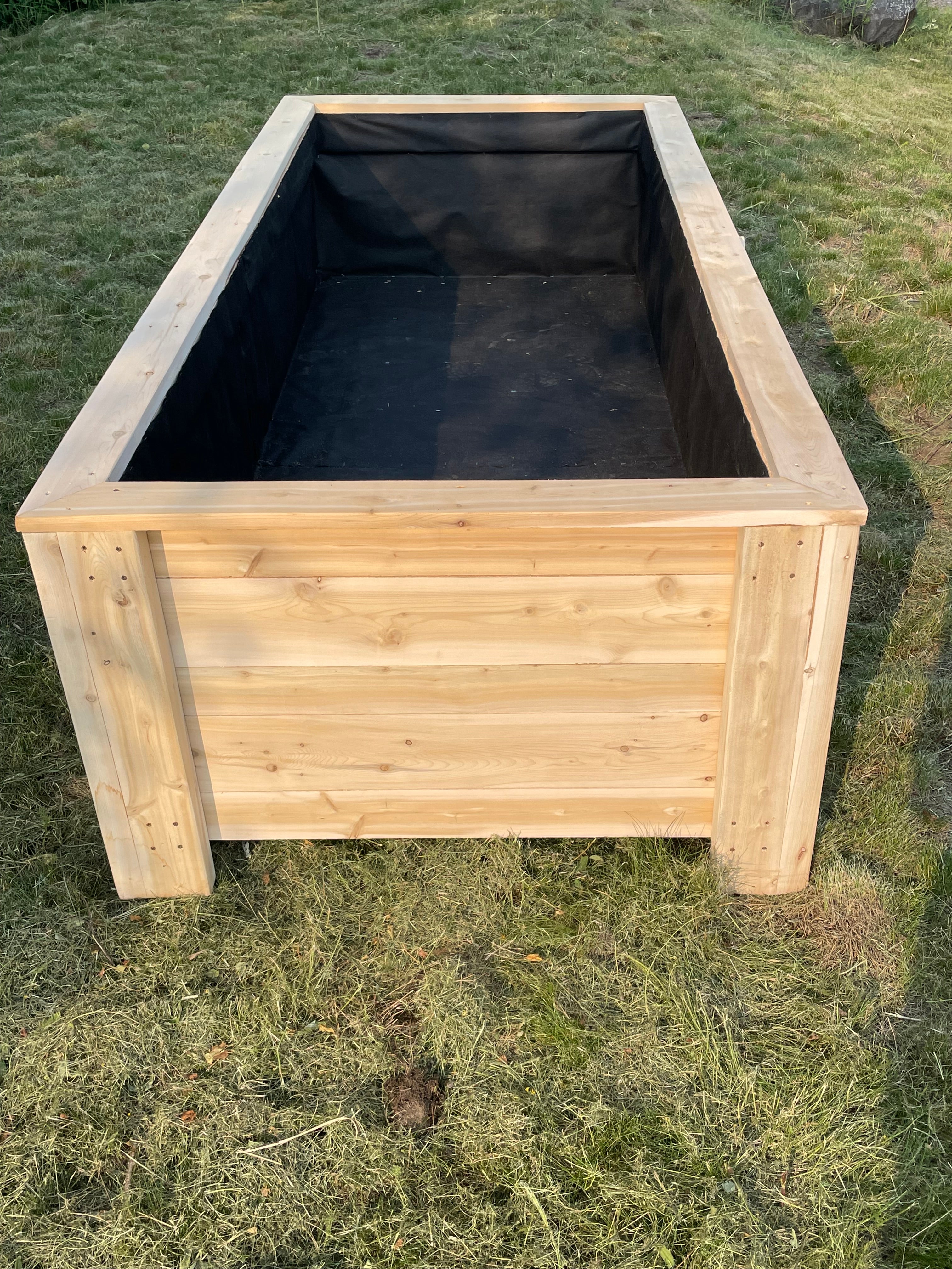 Bac au sol avec patte collection rustique (standard large)