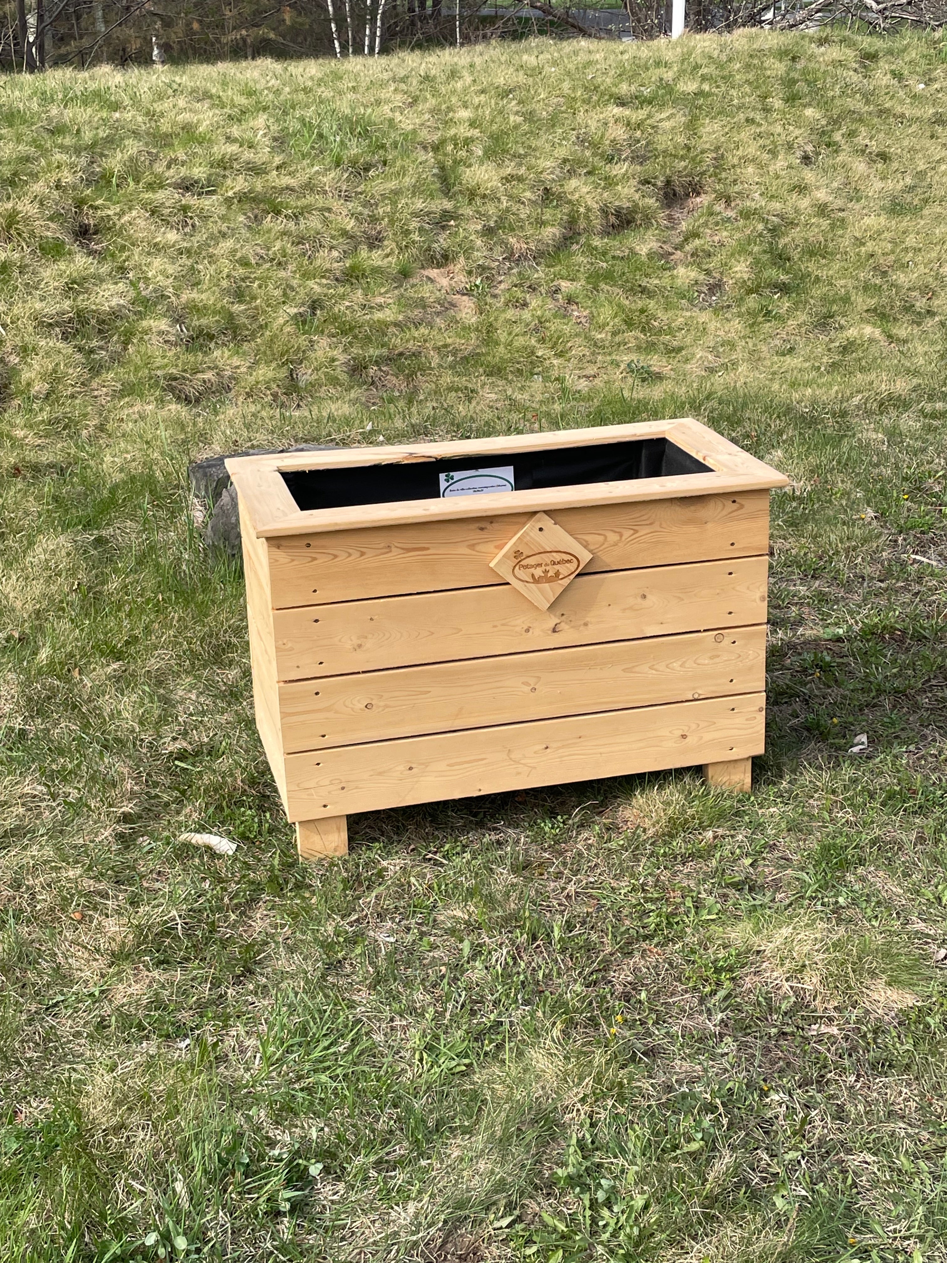 Bac à jardin de ville collection bloc (moyen)