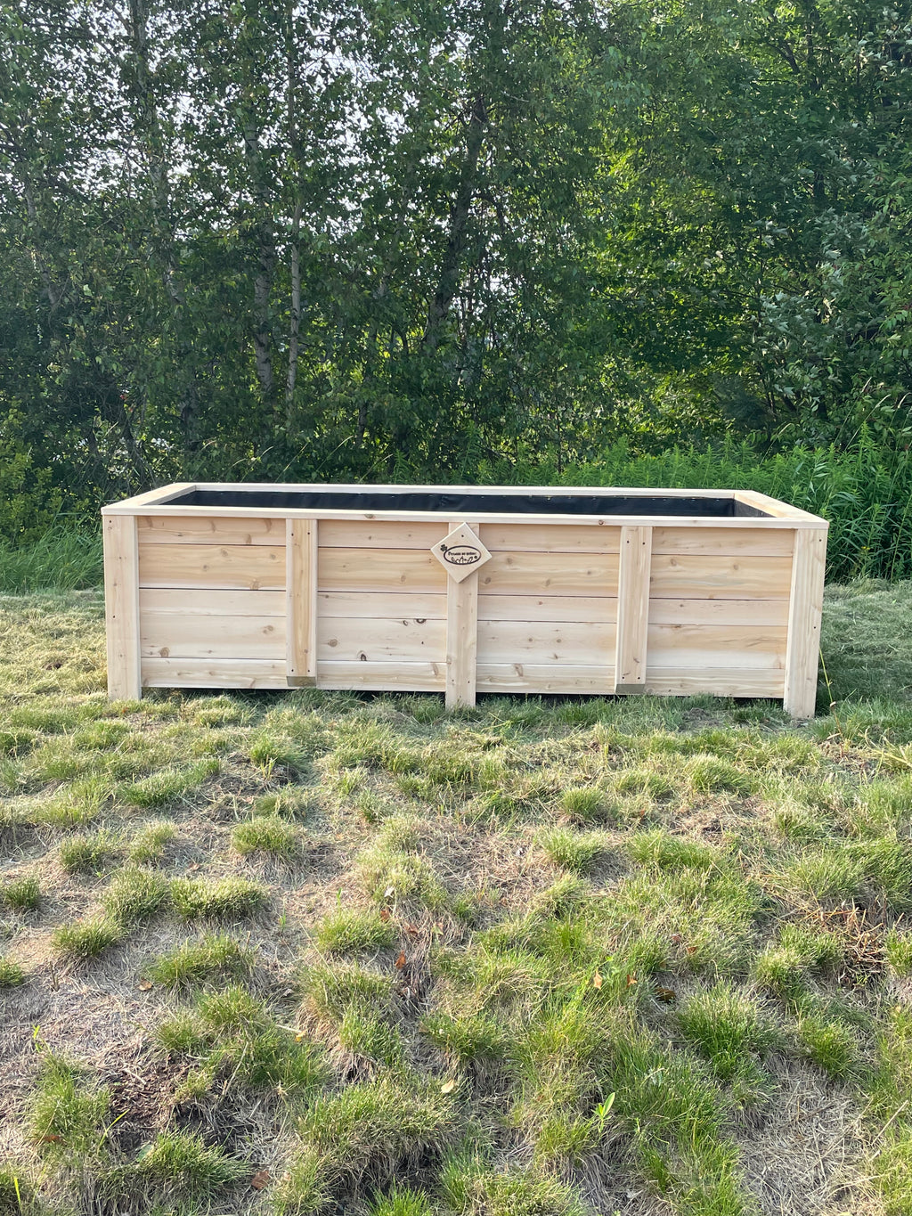 Bac au sol avec patte collection rustique (très grand large)