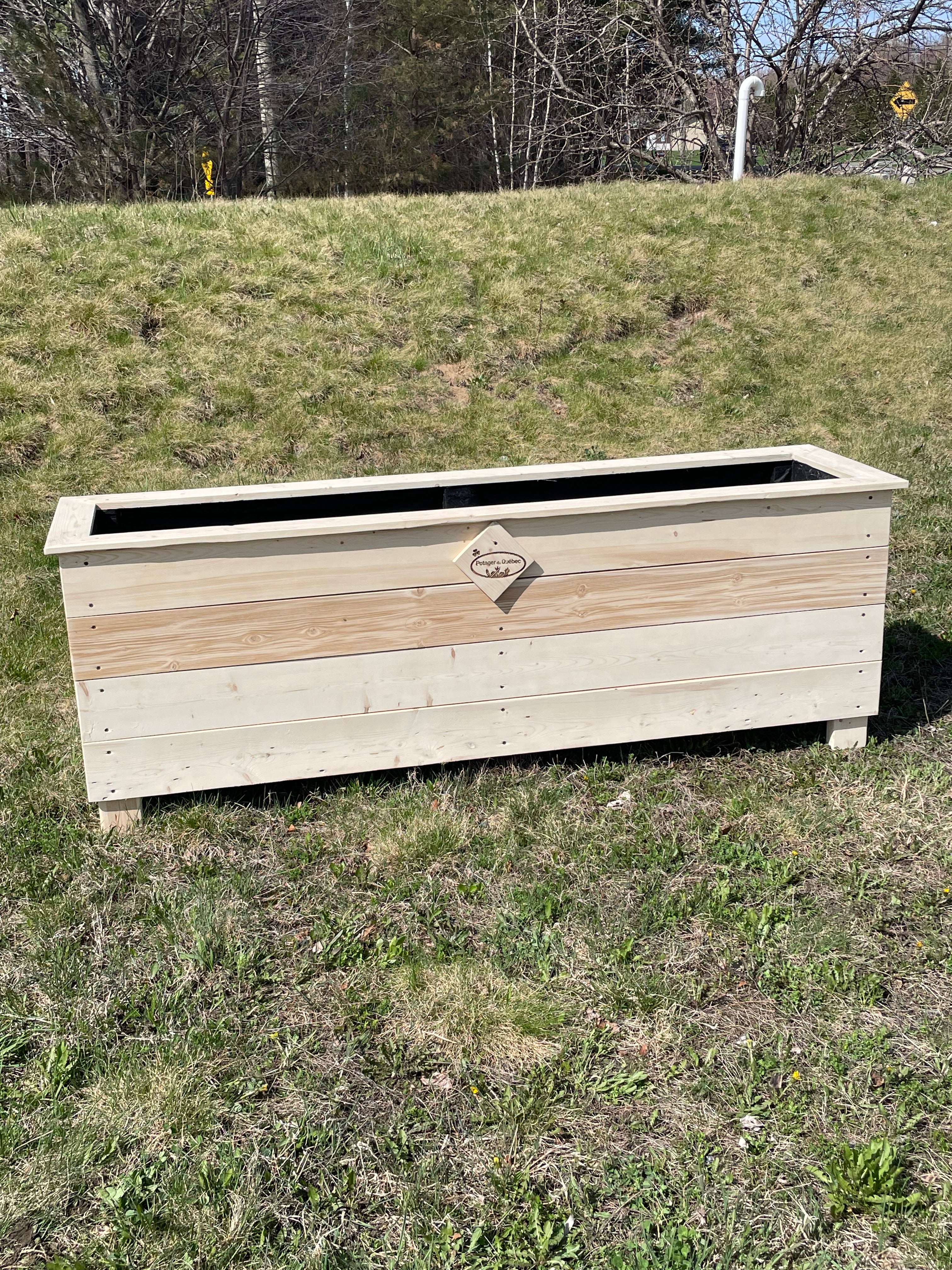 Bac à jardin de ville collection bloc (grand)