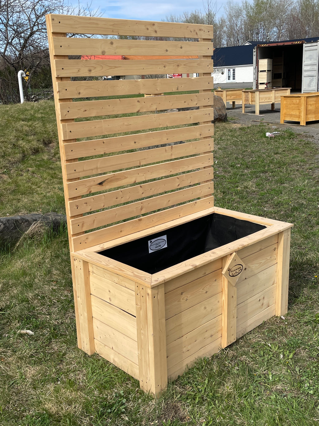 Bac au sol collection rustique intimité (standard)