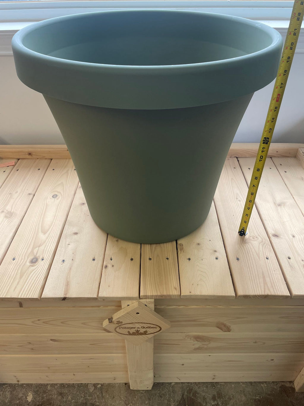 Grand pot à fleur  Living Green 24" TerraPot