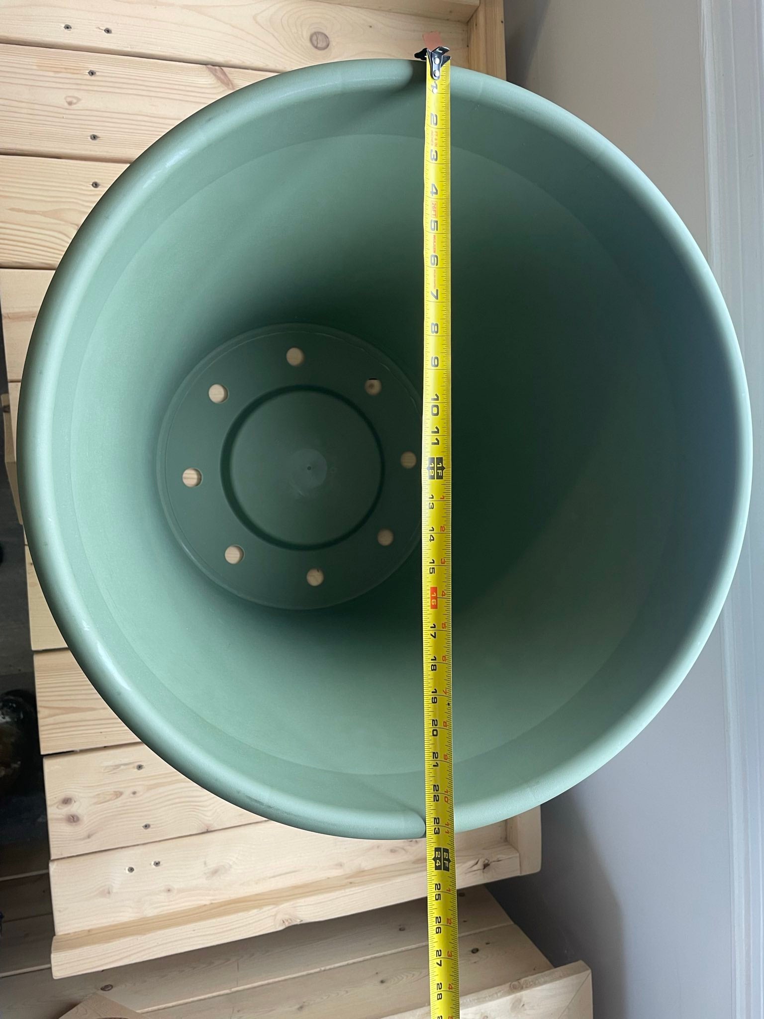 Grand pot à fleur  Living Green 24" TerraPot