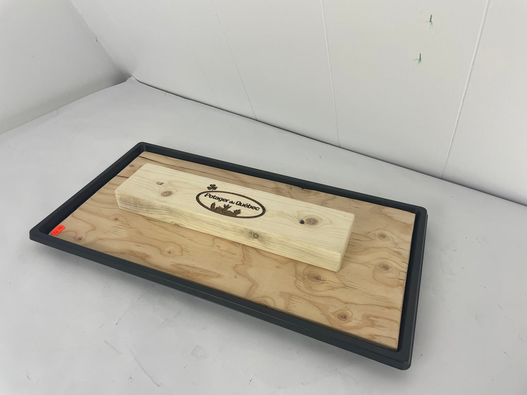 Pesée pour plateau à micro-pousse