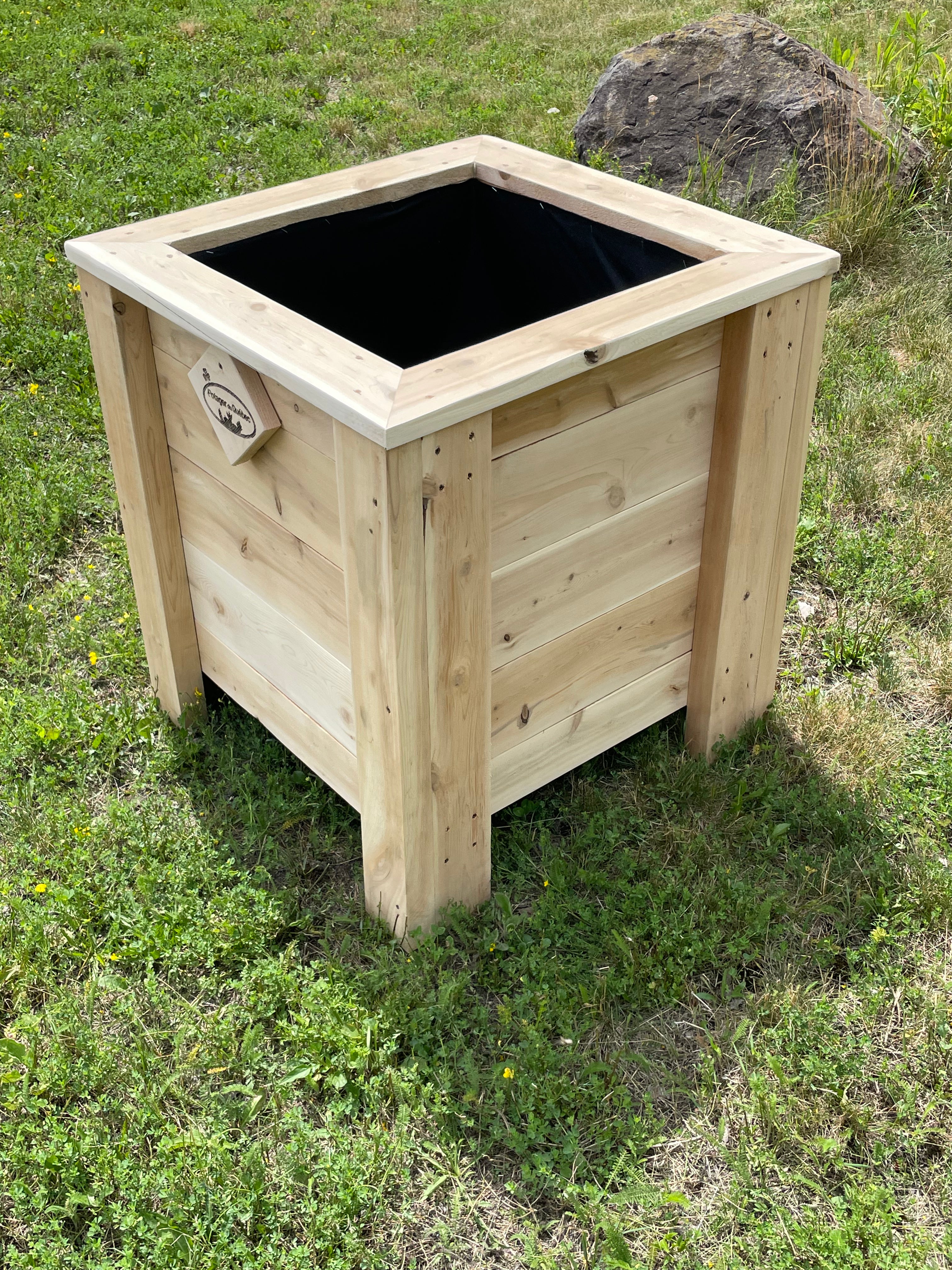 Bac au sol avec patte collection rustique (petit)