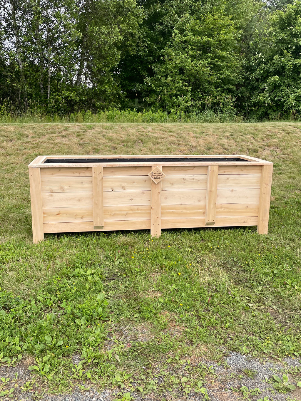 Bac au sol avec patte collection rustique (très grand)