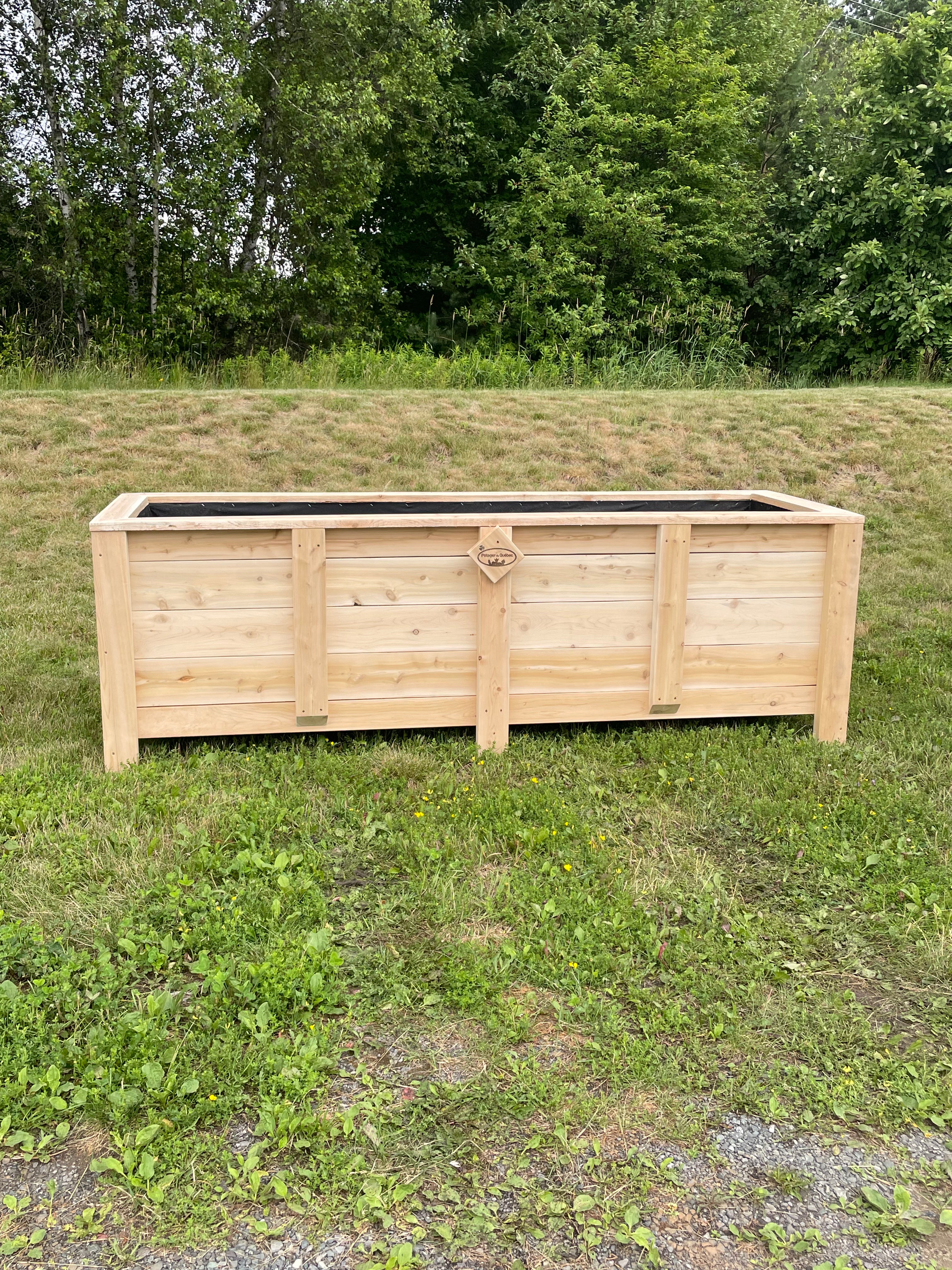 Bac au sol avec patte collection rustique (très grand)