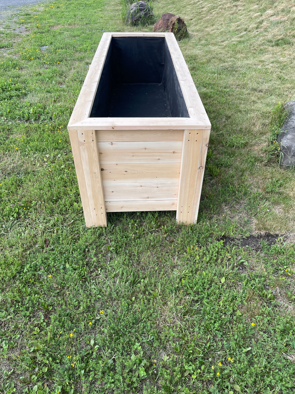 Bac au sol avec patte collection rustique (très grand)