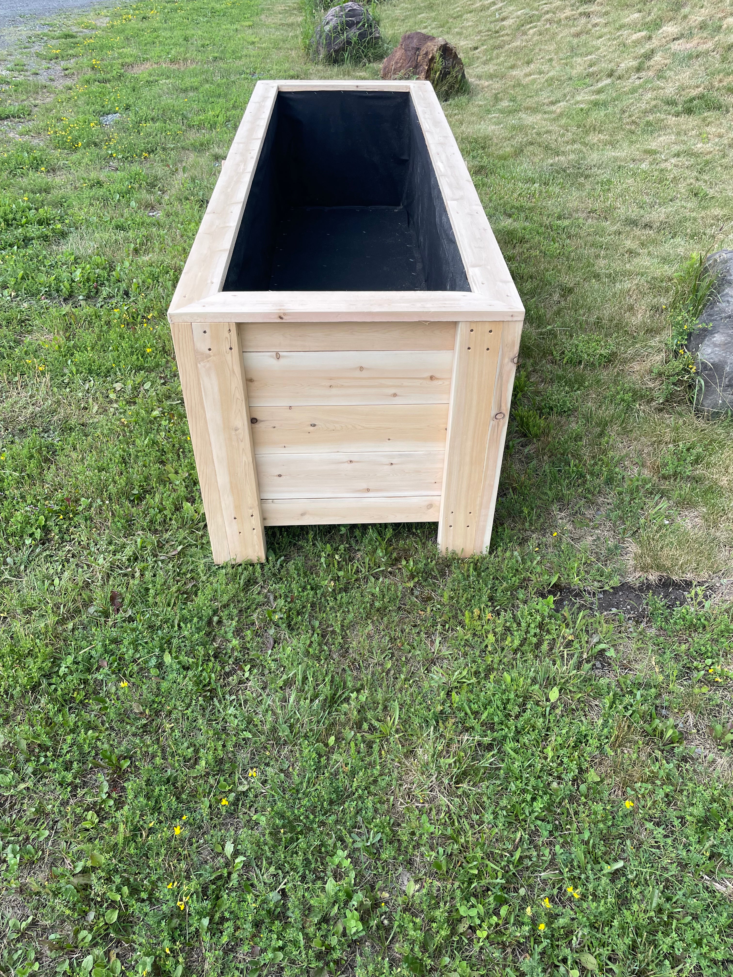 Bac au sol avec patte collection rustique (très grand)