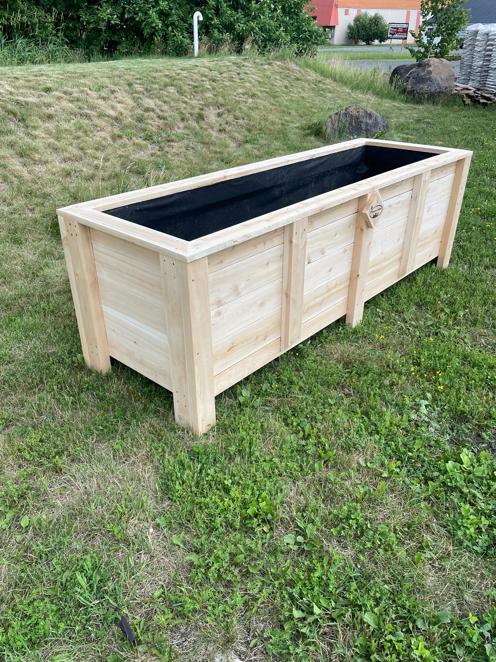 Bac au sol avec patte collection rustique (très grand)