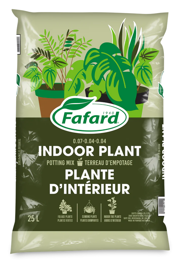 Terreau d'empotage plante d'intérieur