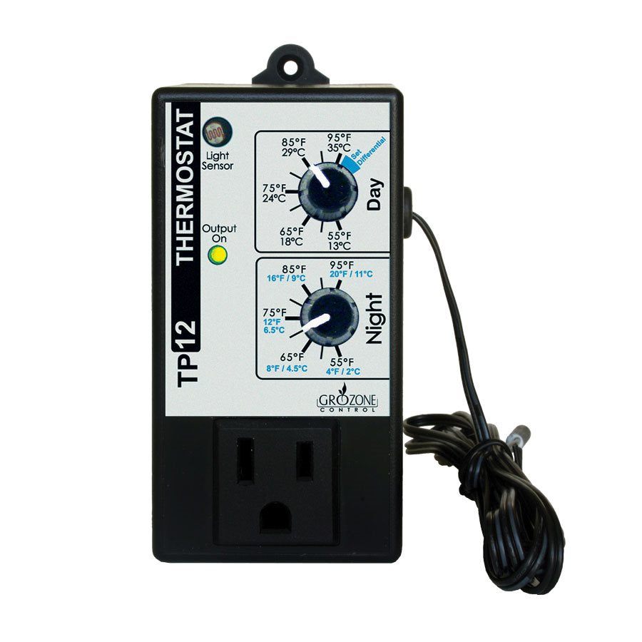 Thermostat de précision jour/nuit grozone TP12