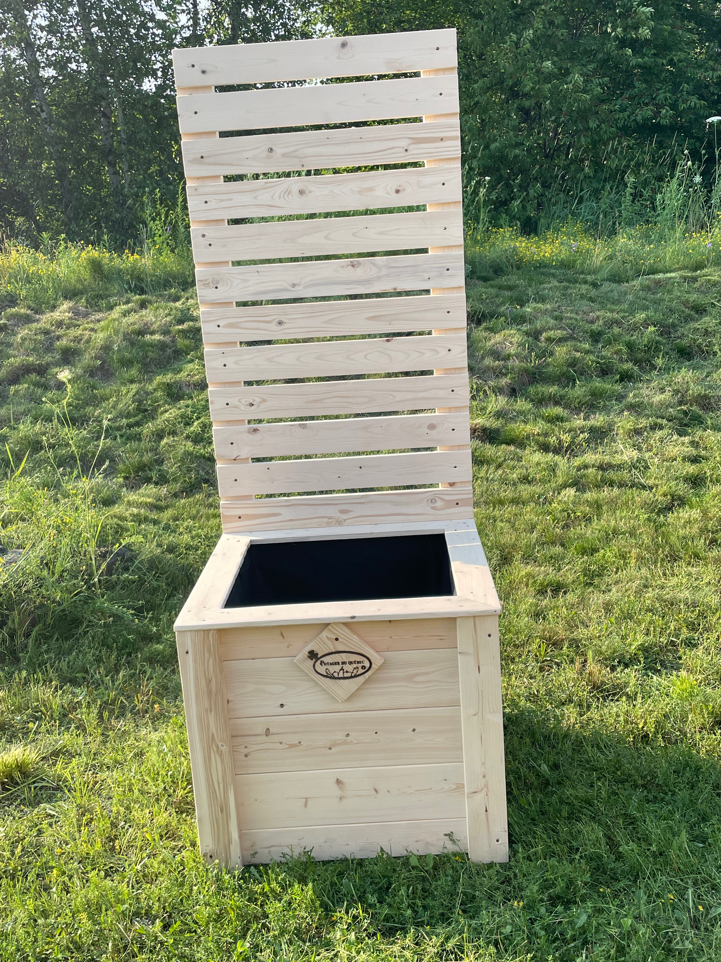 Bac au sol collection rustique intimité (petit)