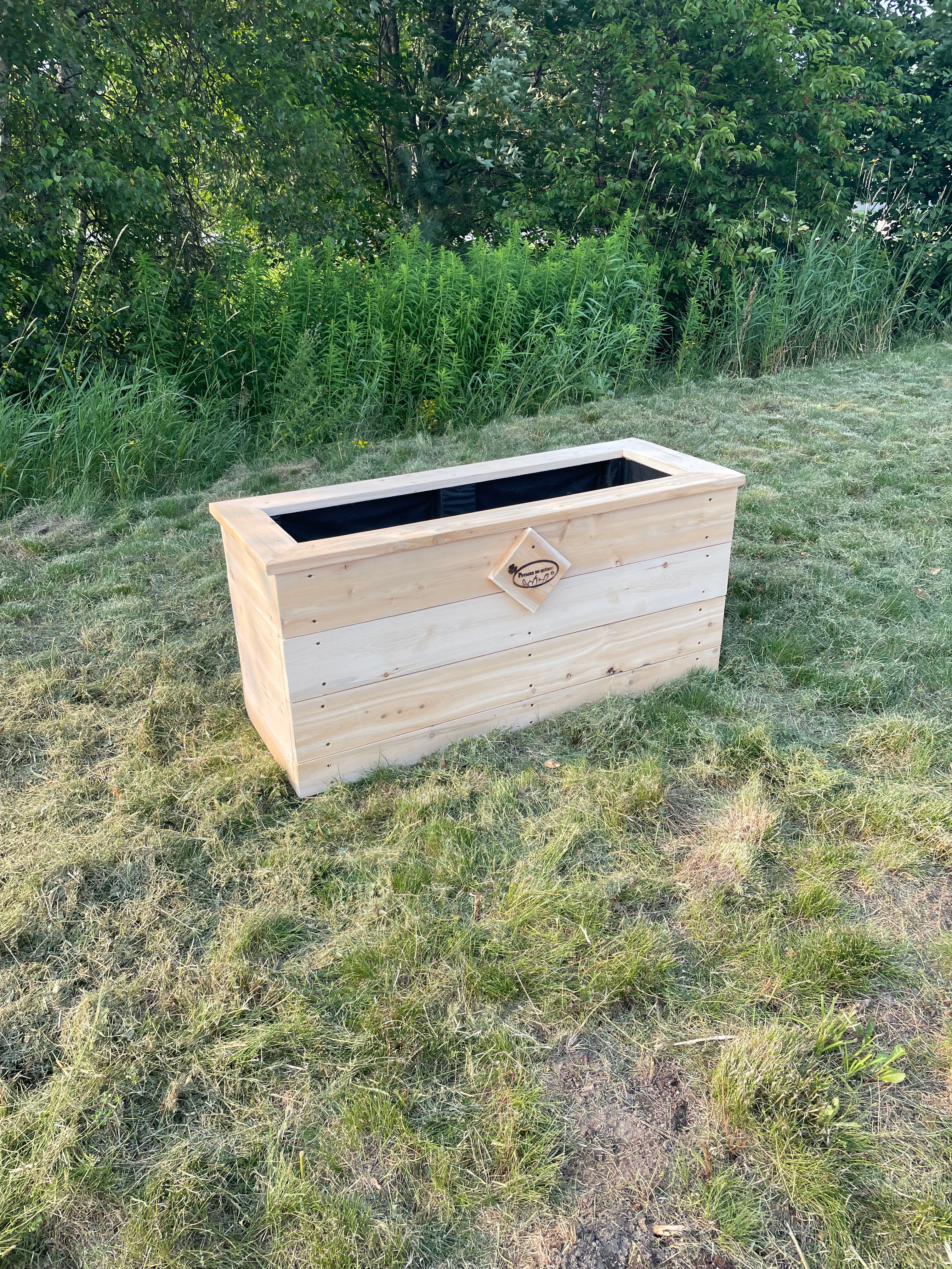 Bac au sol collection bloc (standard)