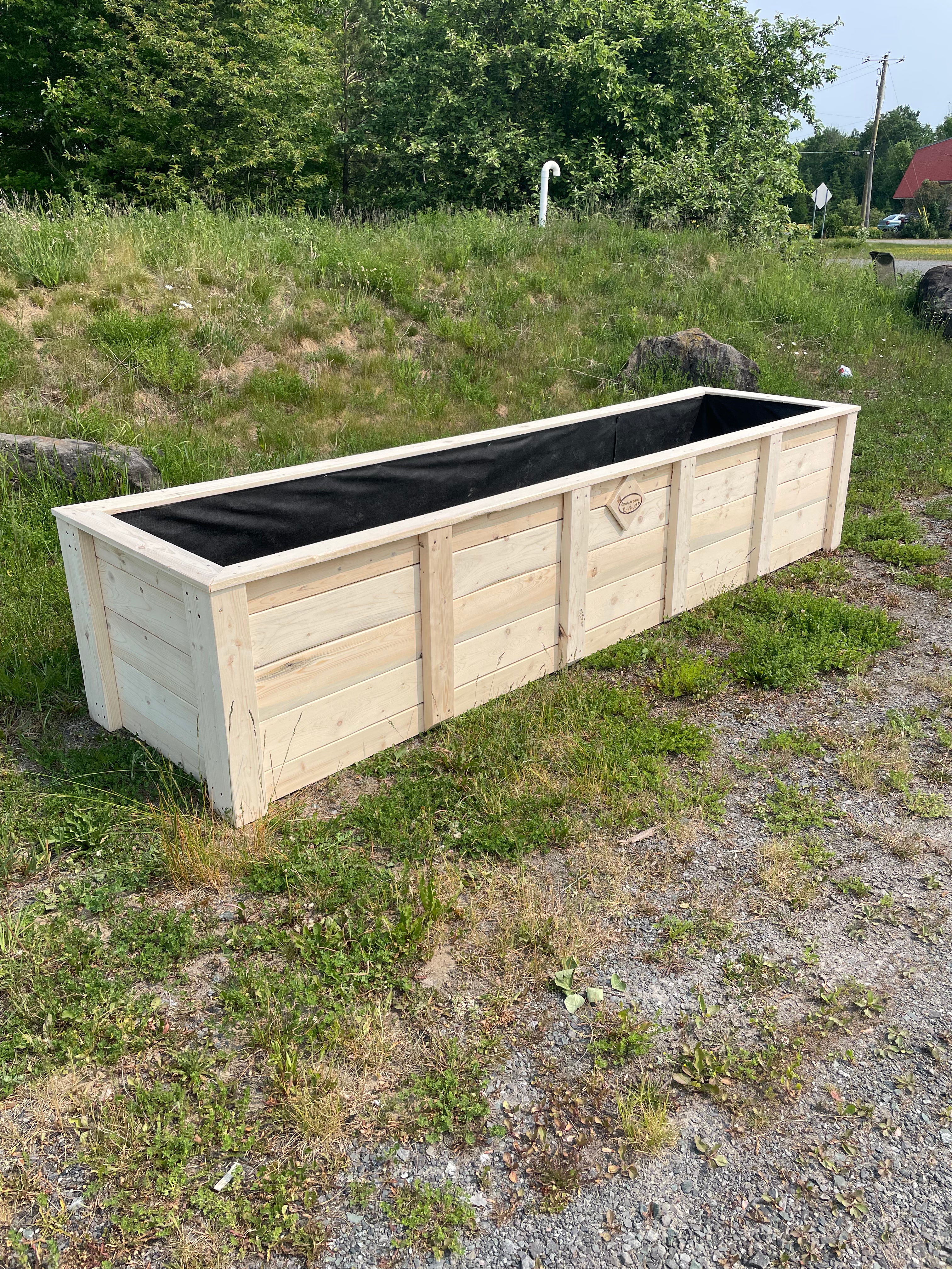 Bac au sol collection rustique (énorme)