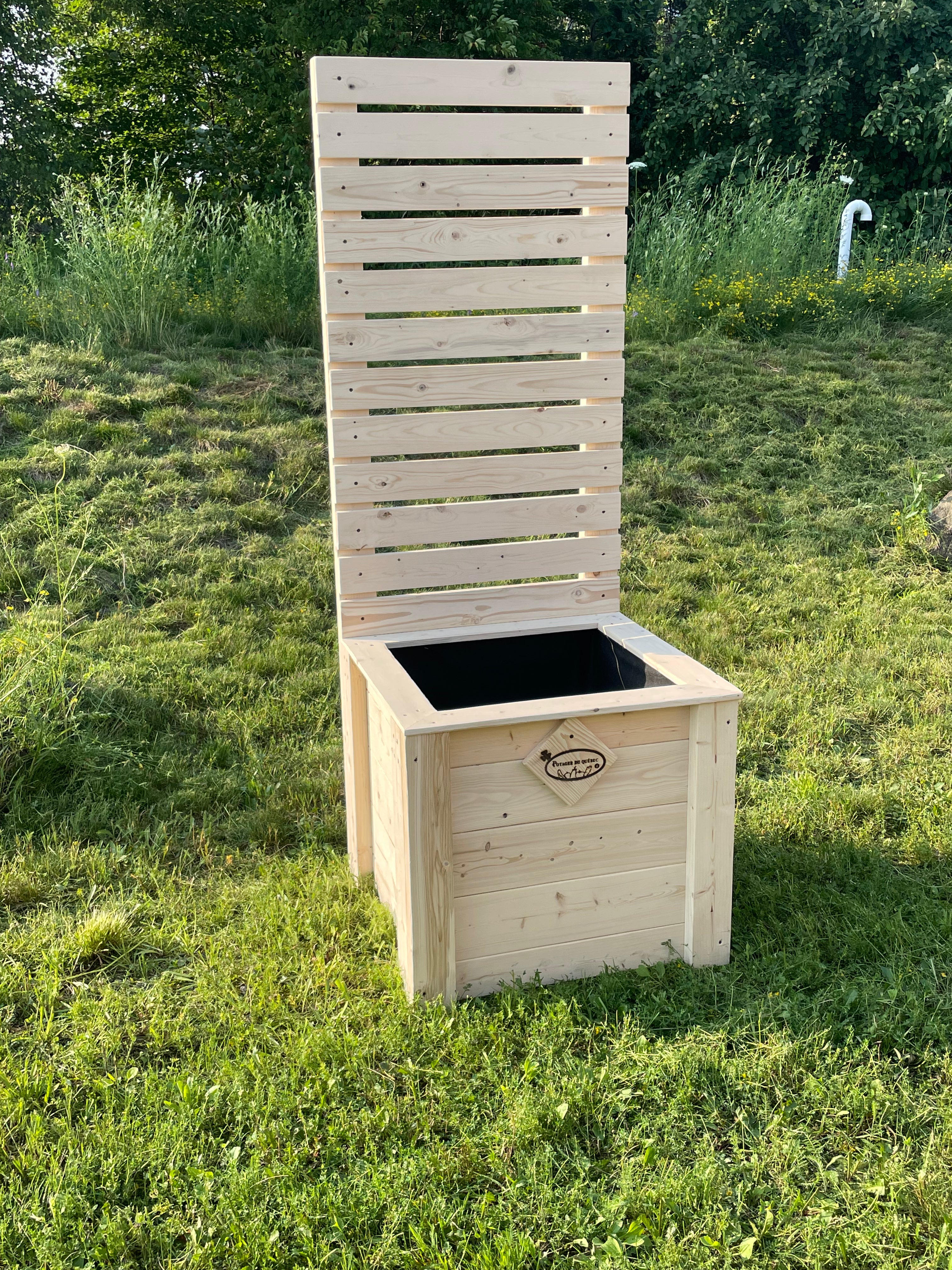 Bac au sol collection rustique intimité (petit)